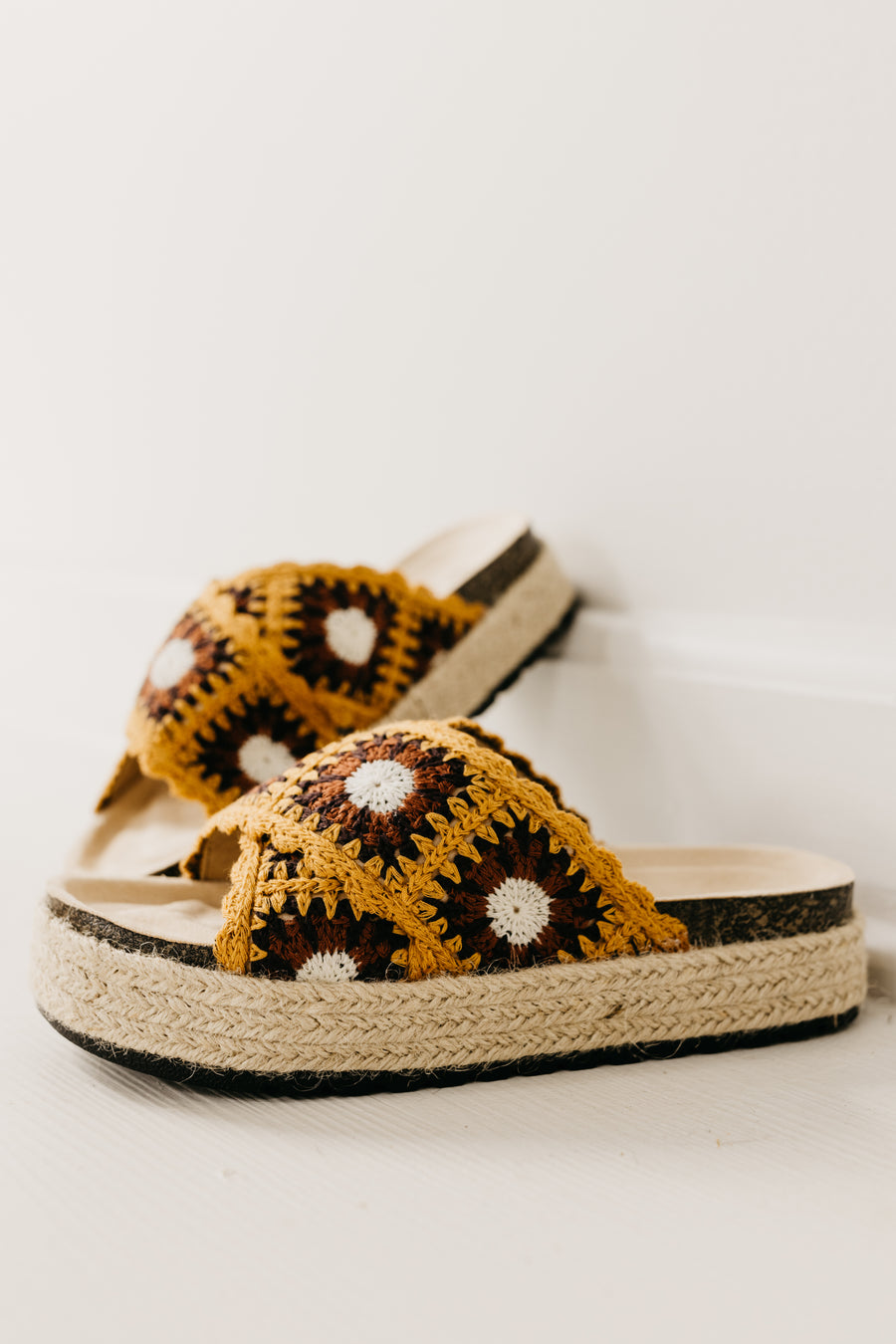 The Sultana Crochet Platform Sandal