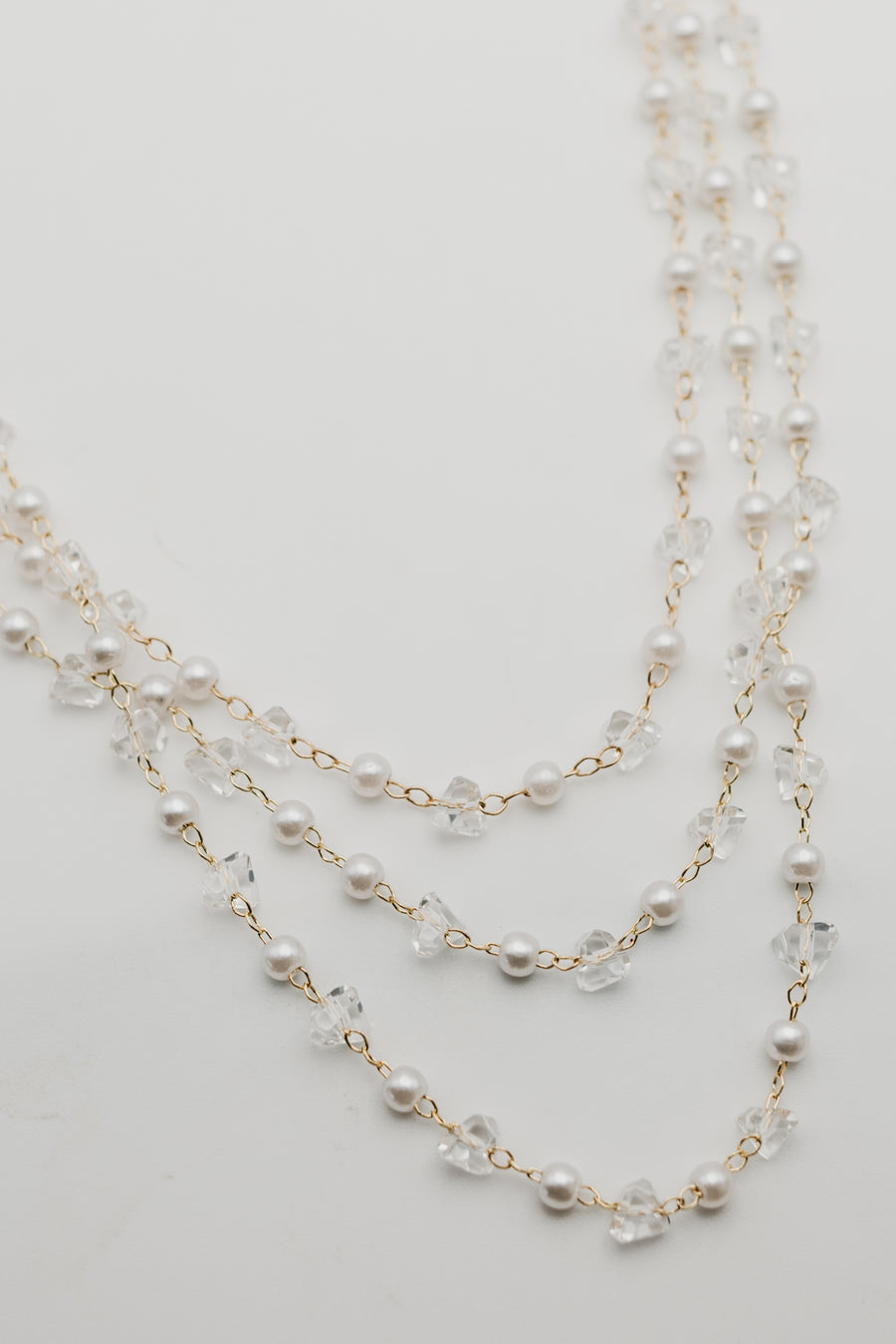 The Taylen Layered Pearl Necklace