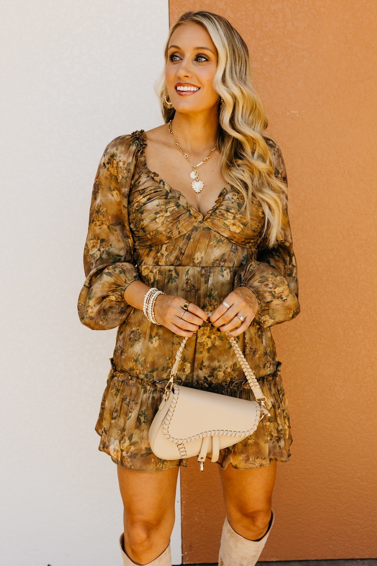 The Kaiser Floral Mini Dress