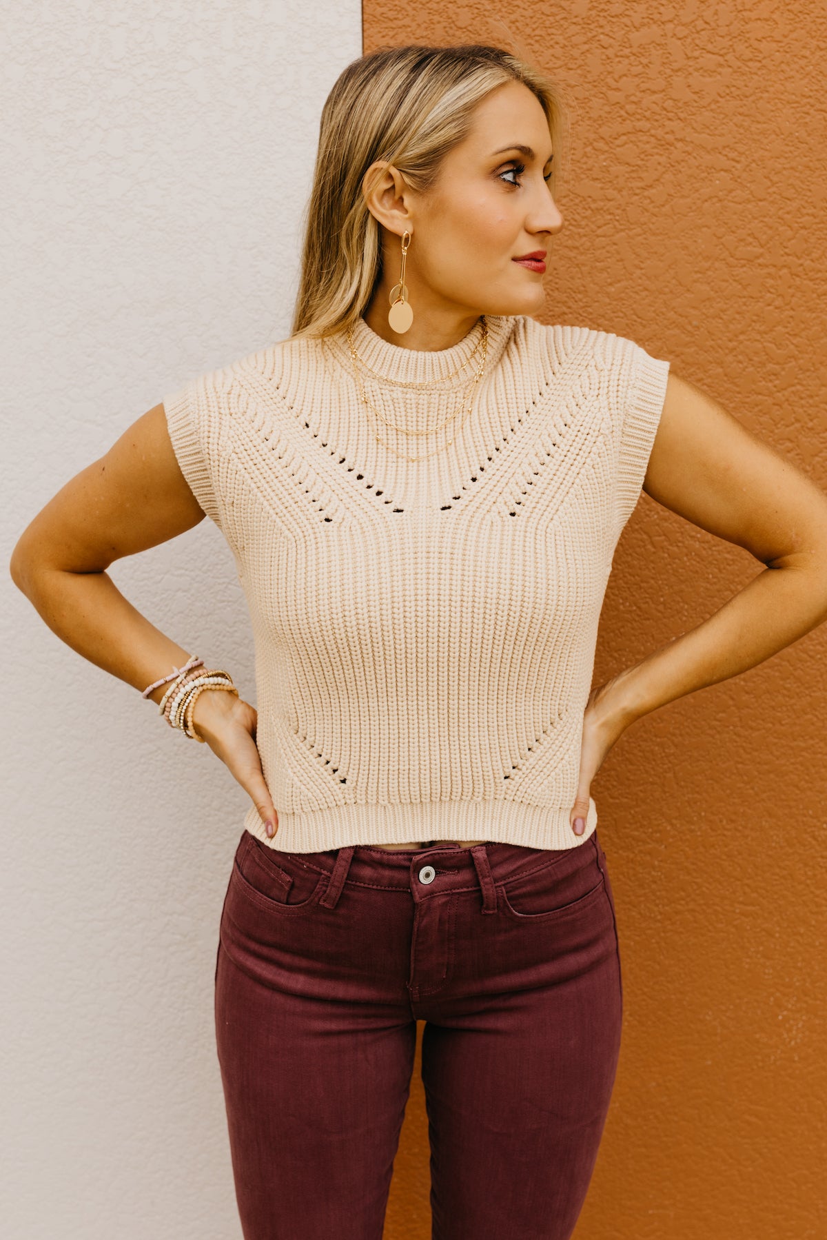 The Santos Sweater Vest  - FINAL SALE