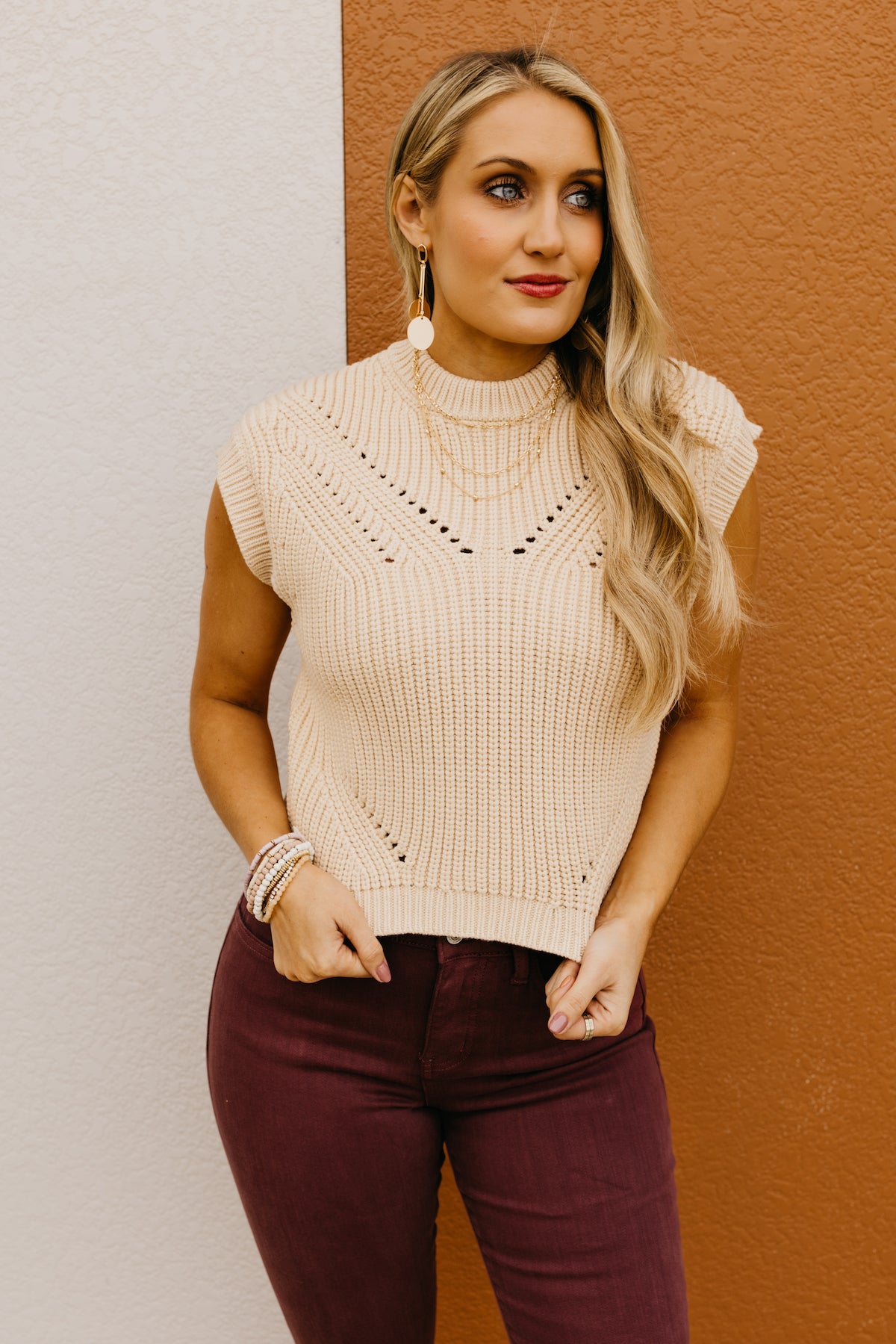 The Santos Sweater Vest  - FINAL SALE