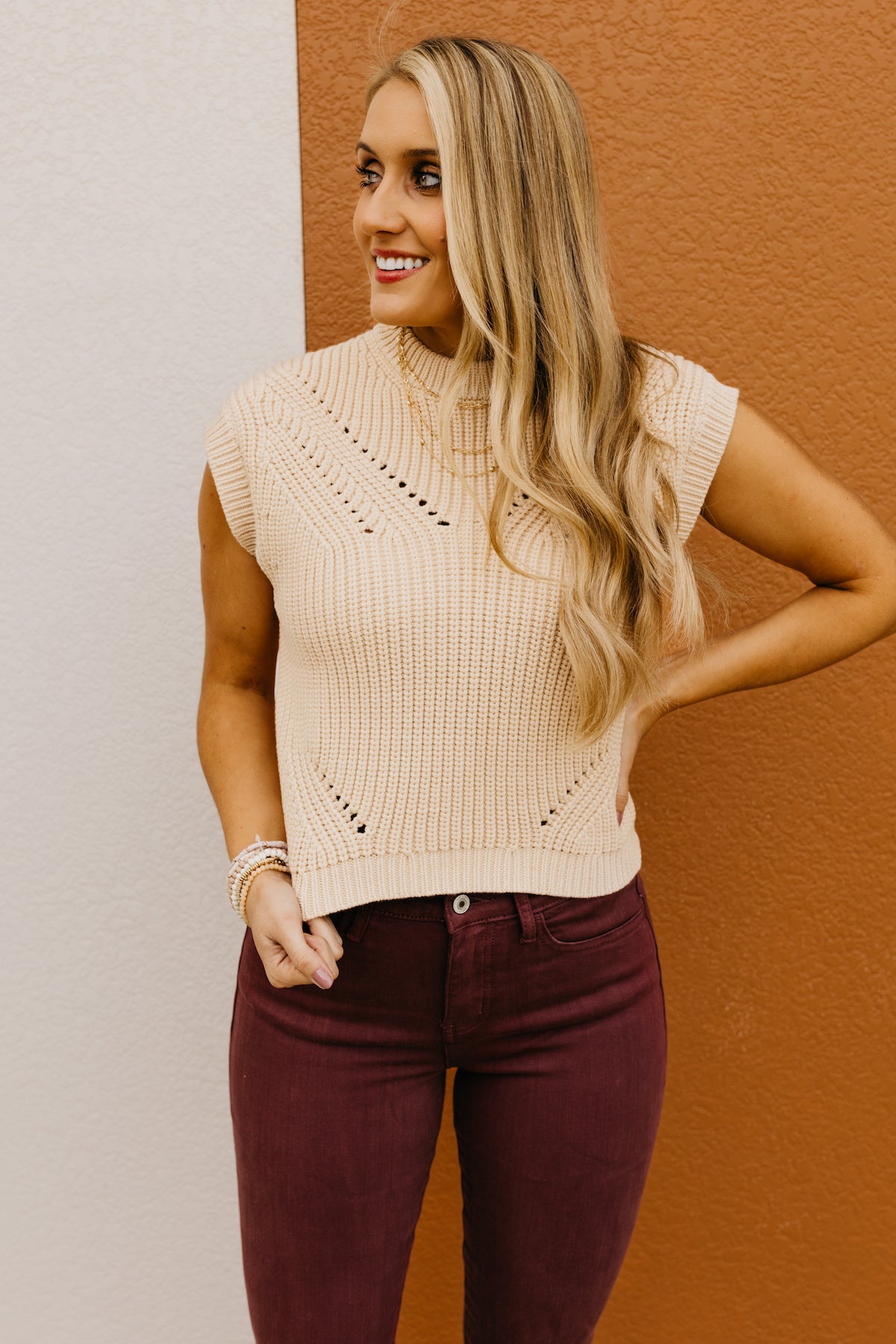 The Santos Sweater Vest  - FINAL SALE