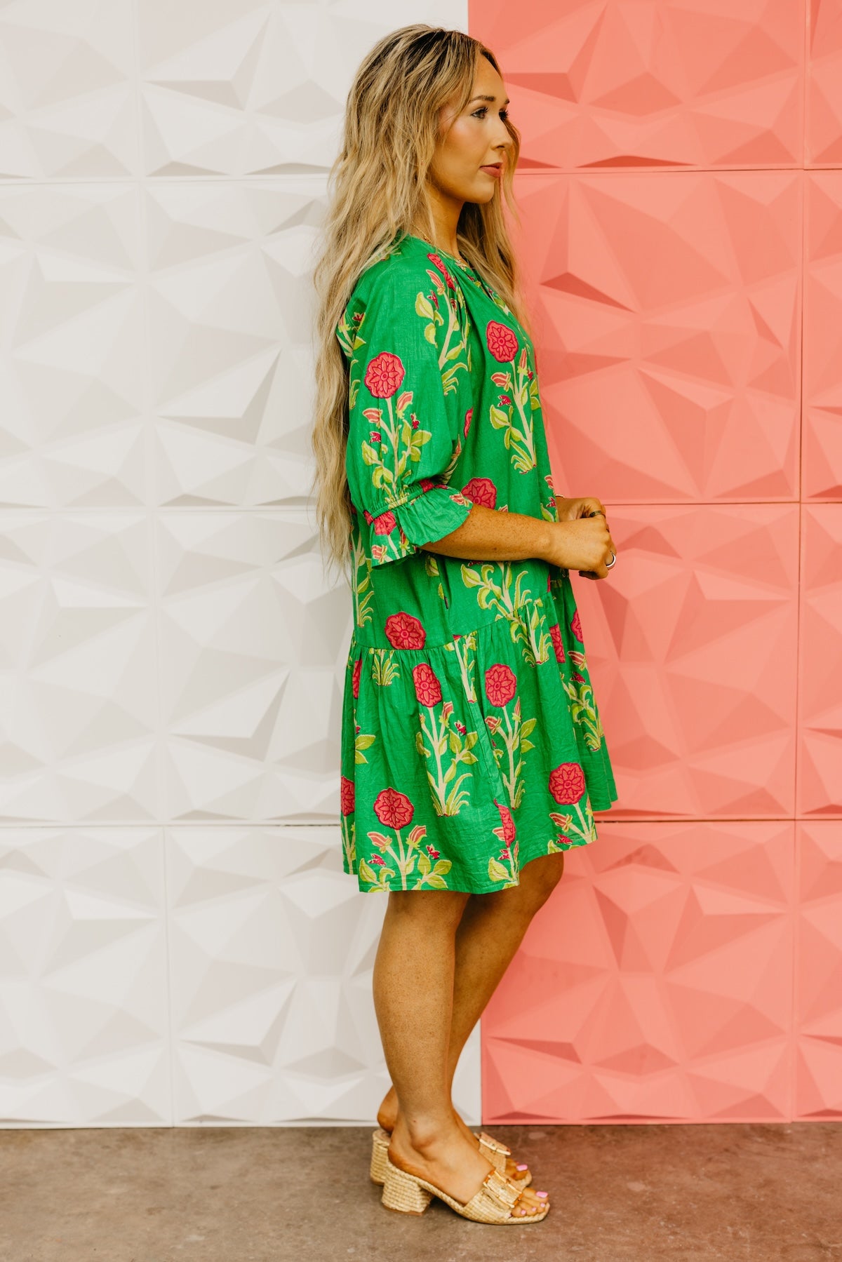 The Jolene Floral Mini Dress