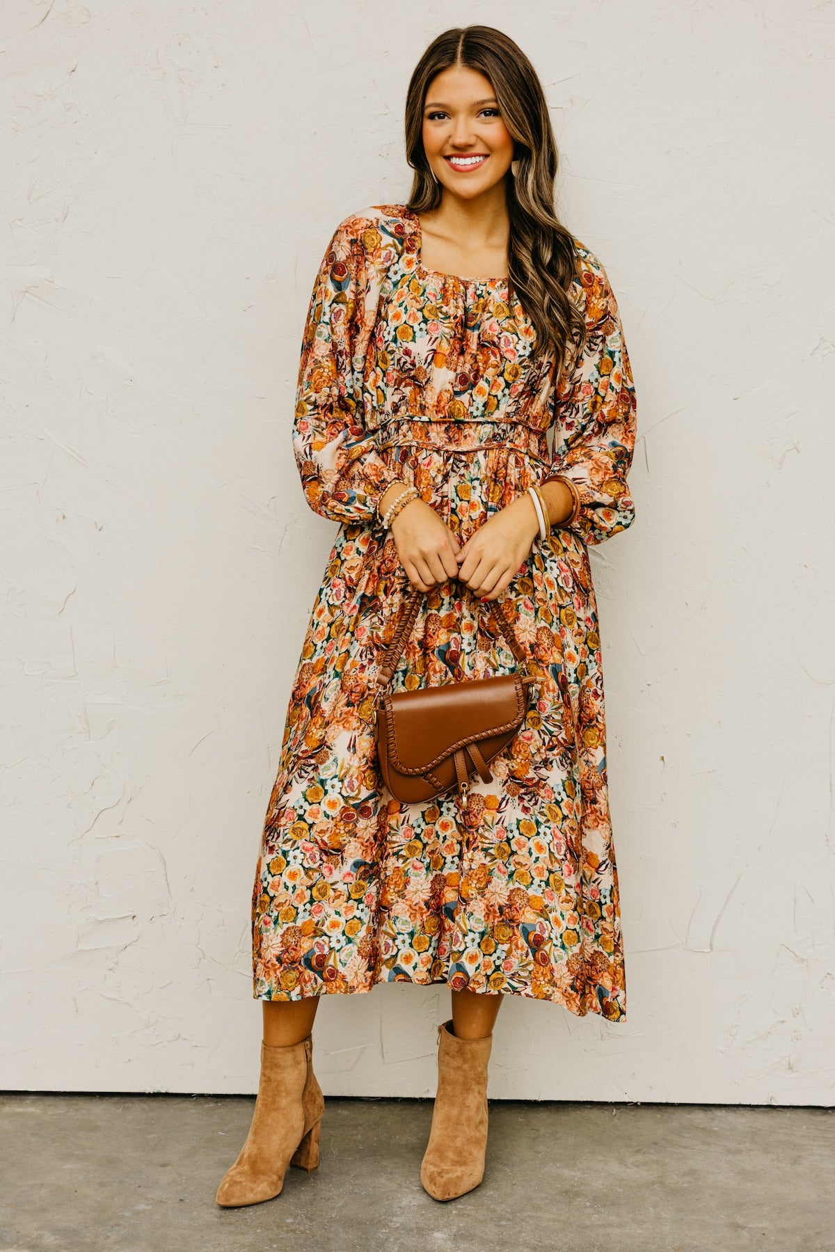The Randall Floral Midi Dress