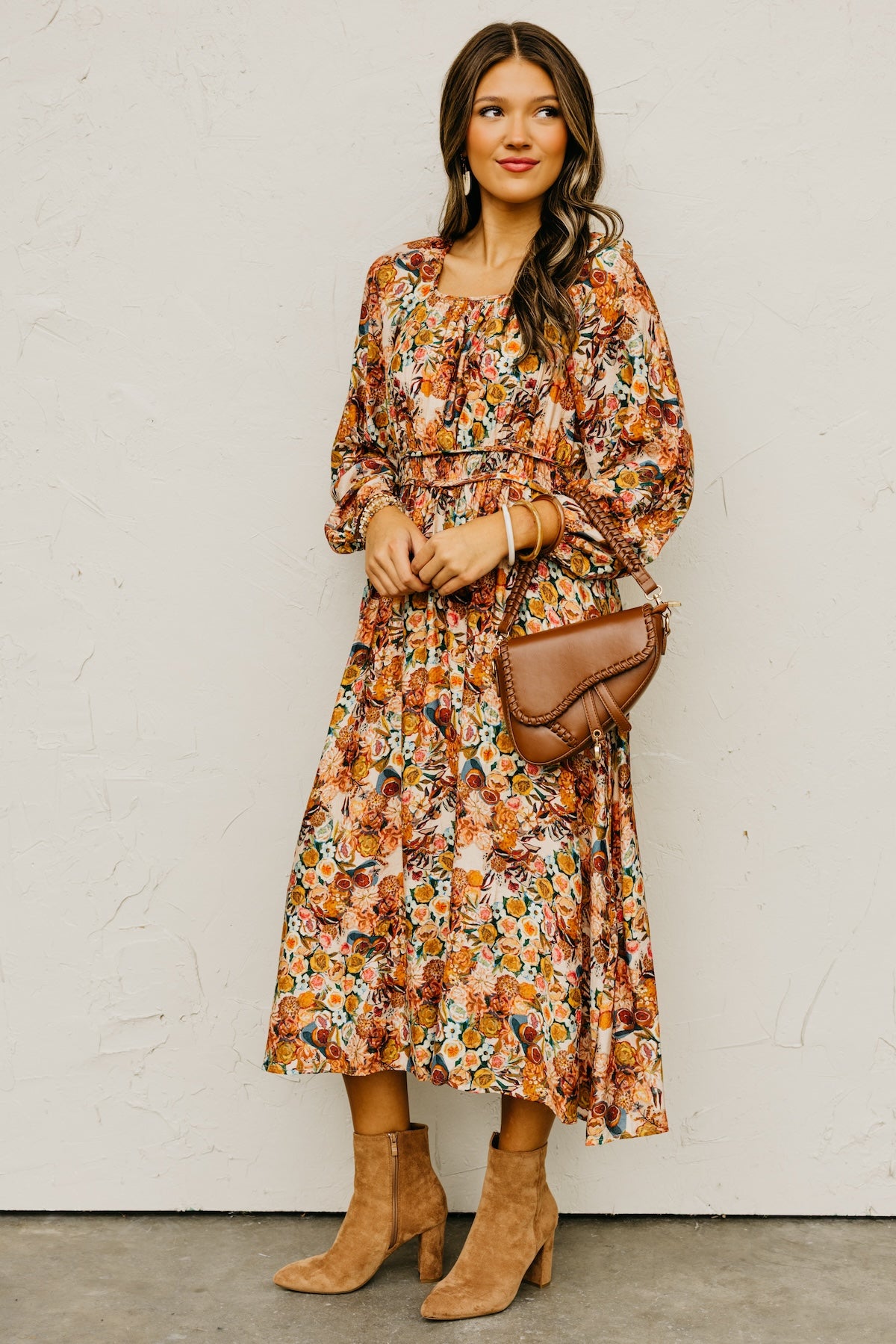 The Randall Floral Midi Dress