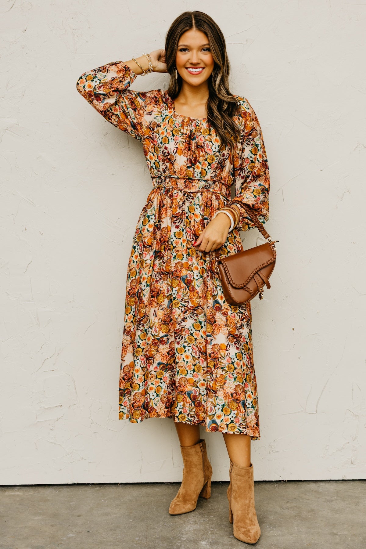 The Randall Floral Midi Dress