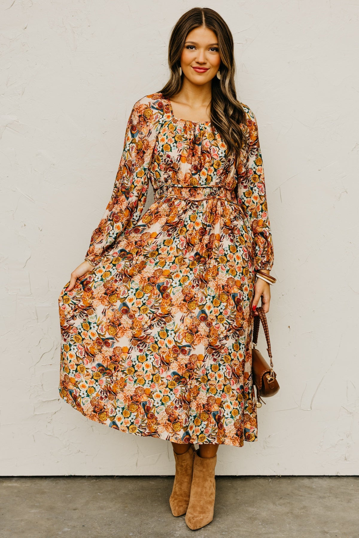 The Randall Floral Midi Dress