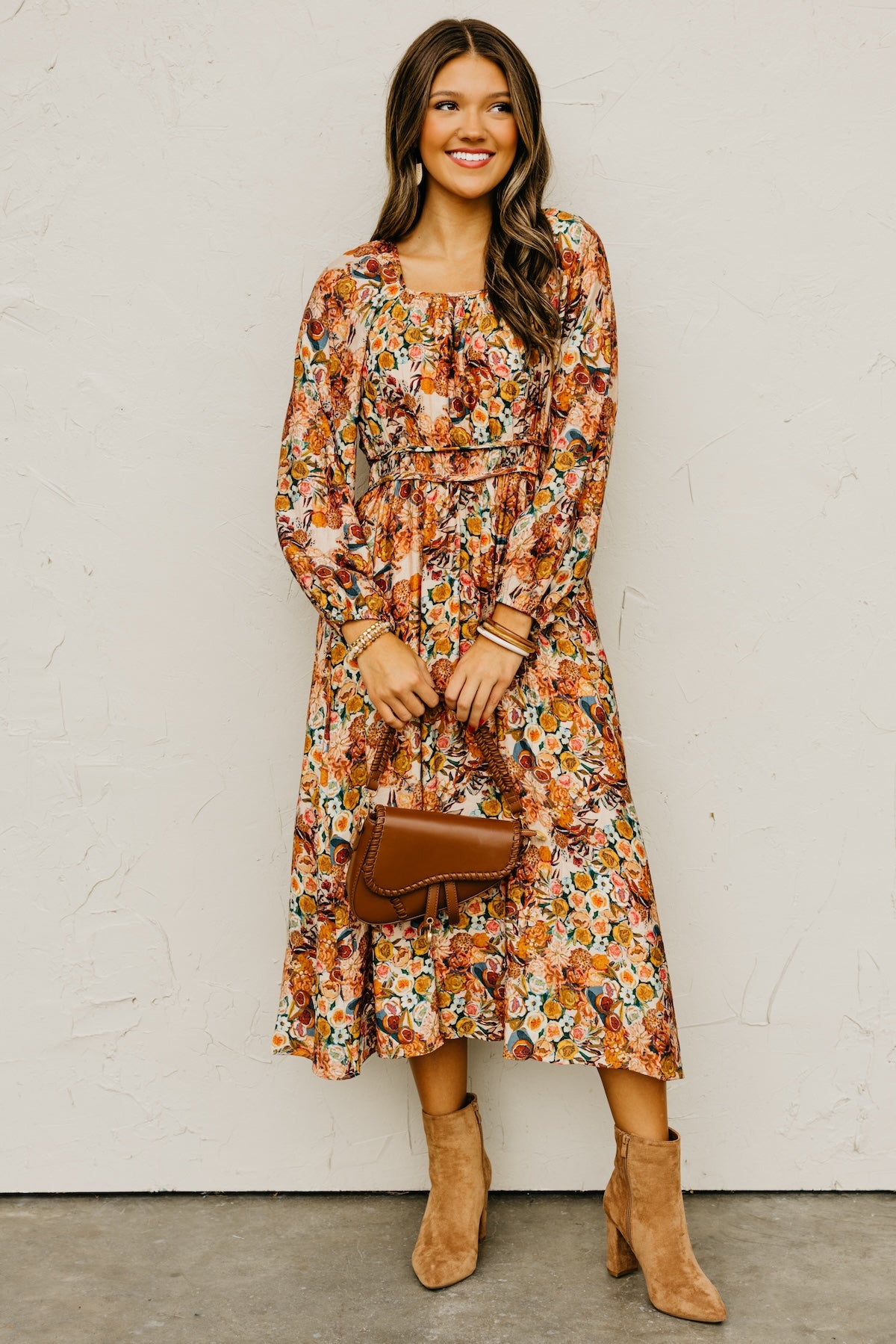 The Randall Floral Midi Dress