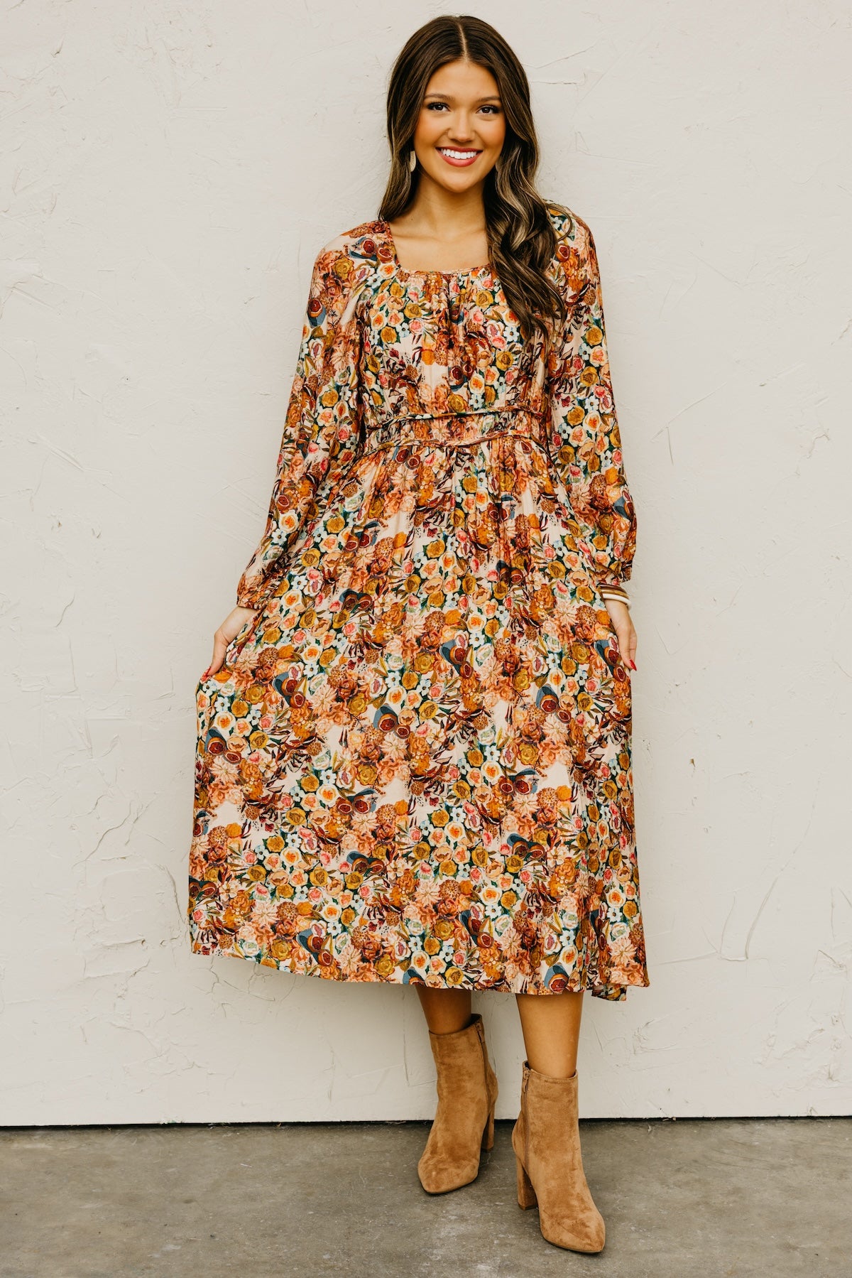 The Randall Floral Midi Dress