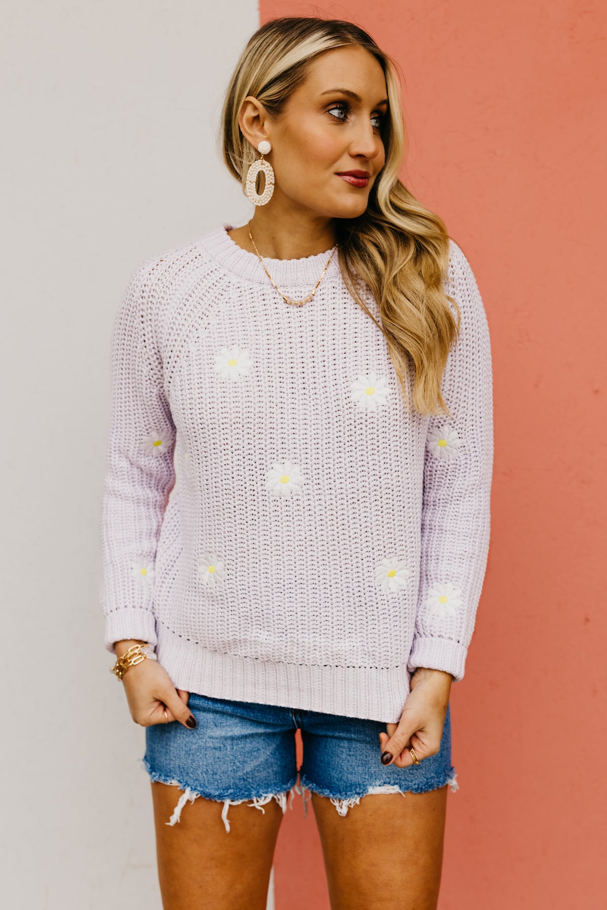 The Ike Floral Embroidered Sweater