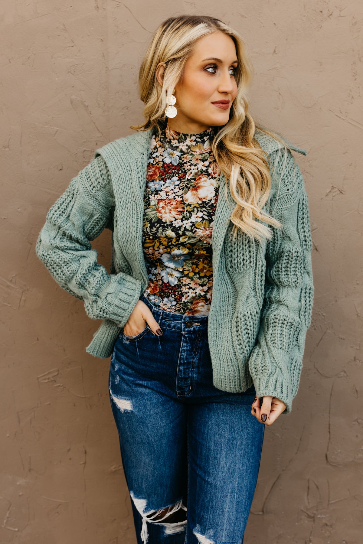 The Lucy Chunky Knit Cardigan