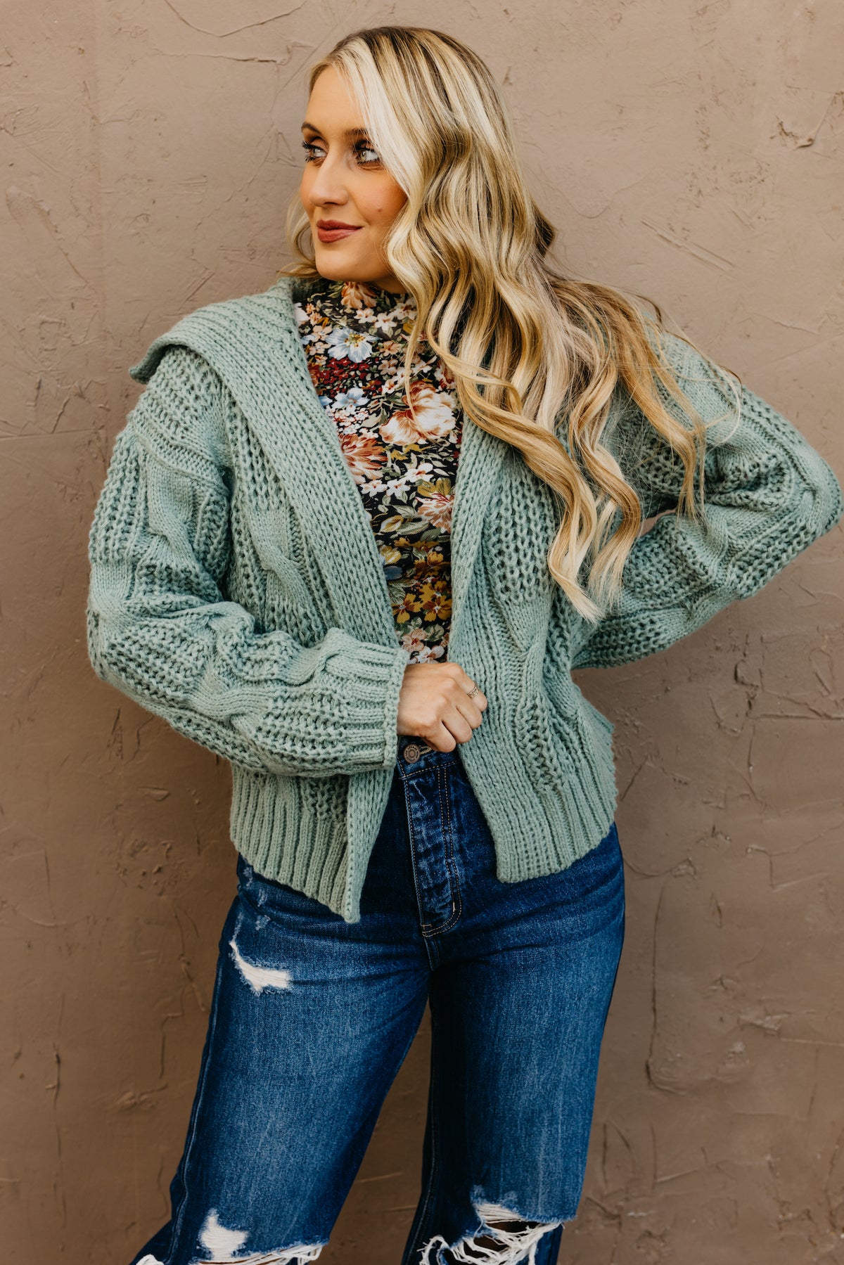 The Lucy Chunky Knit Cardigan