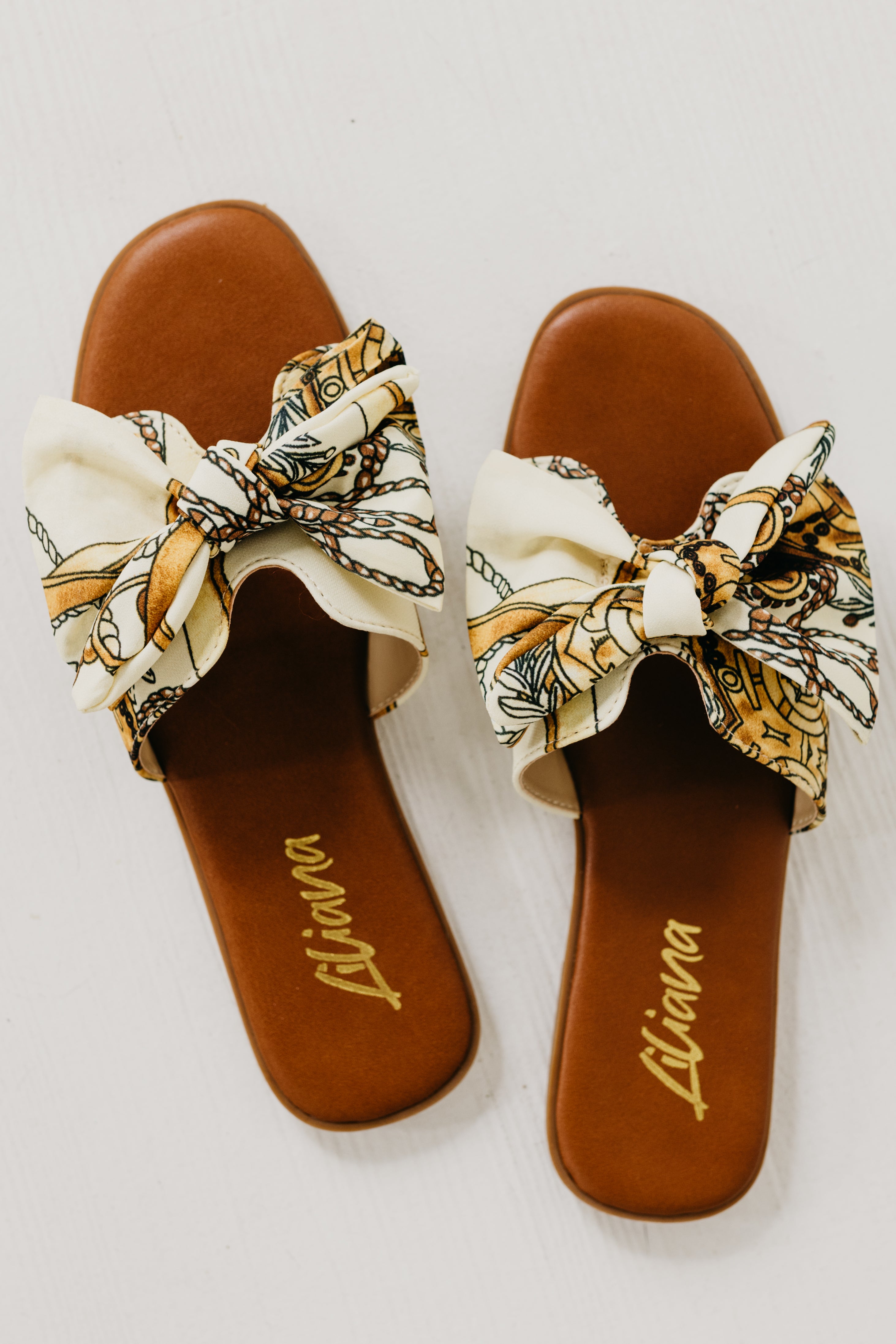 Liliana bow sandals on sale