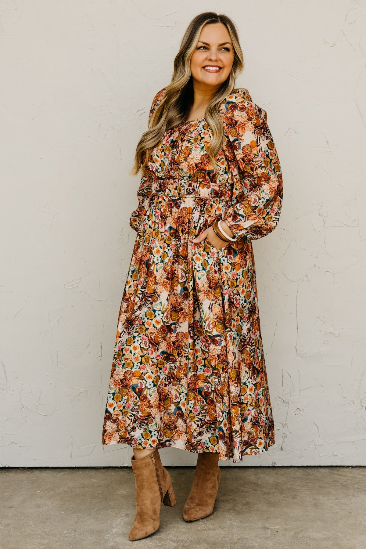 The Randall Floral Midi Dress