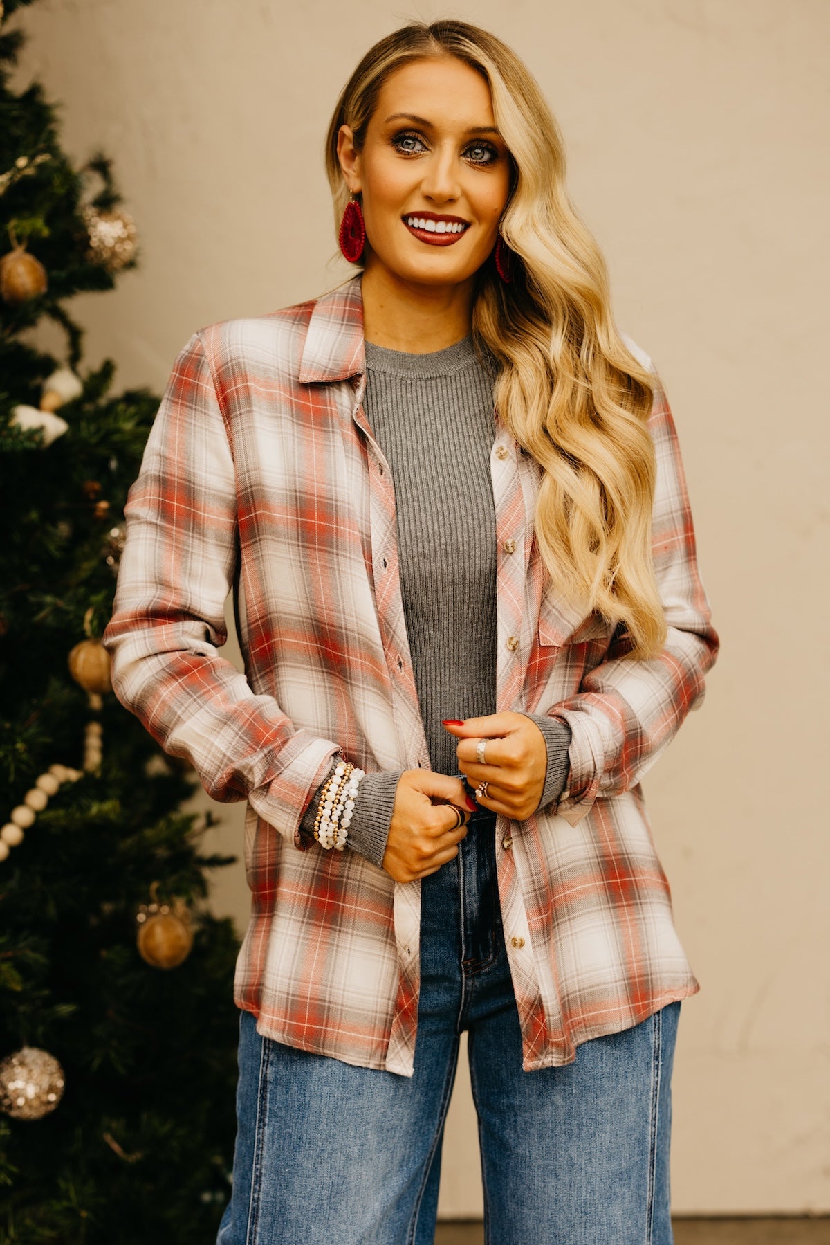 The Kareem Classic Plaid Flannel Shirt