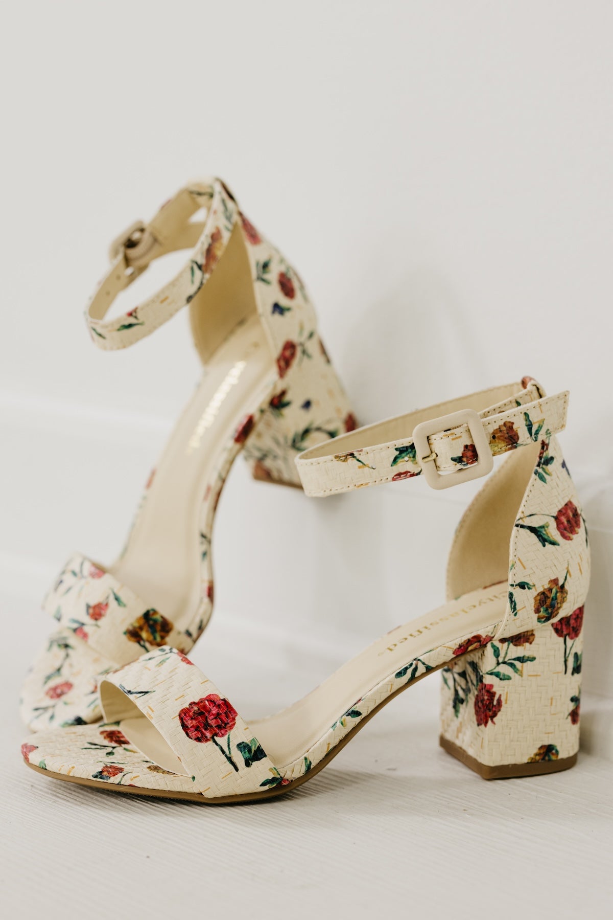 The Cake Floral Platform Heel