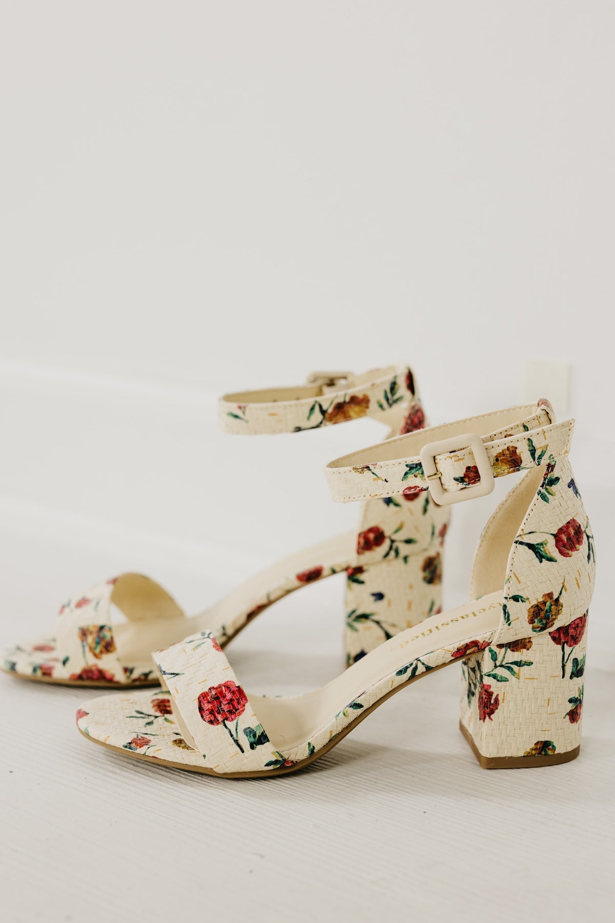 The Cake Floral Platform Heel