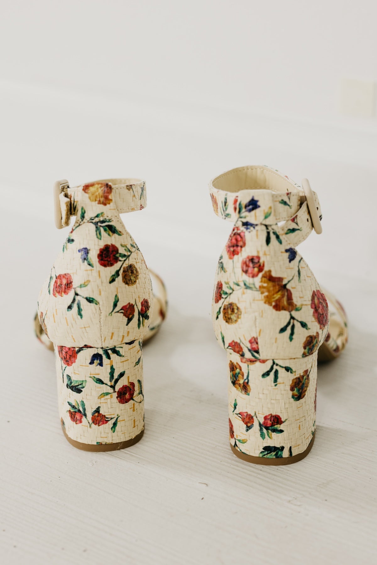 The Cake Floral Platform Heel