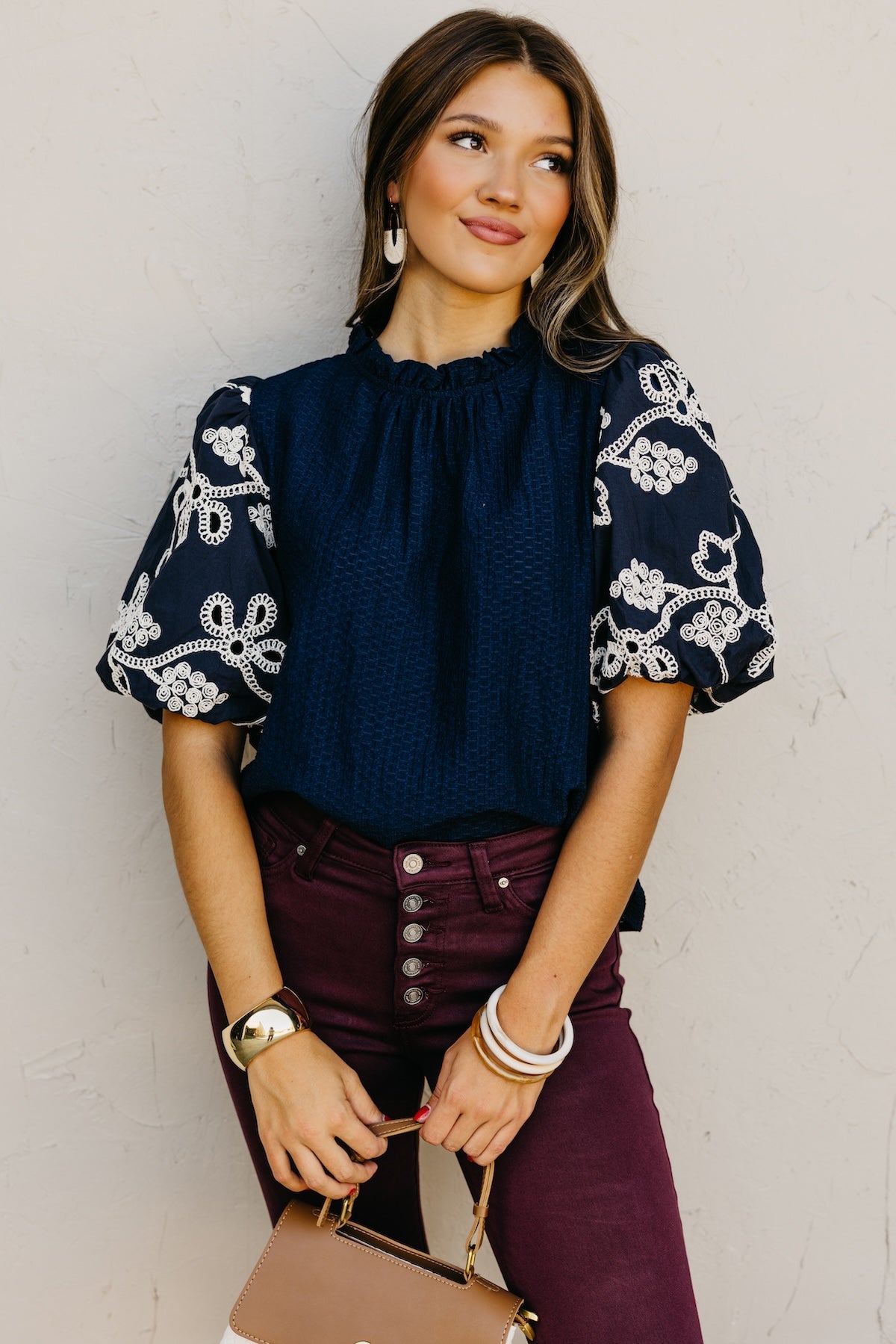 The Delia Embroidered Top