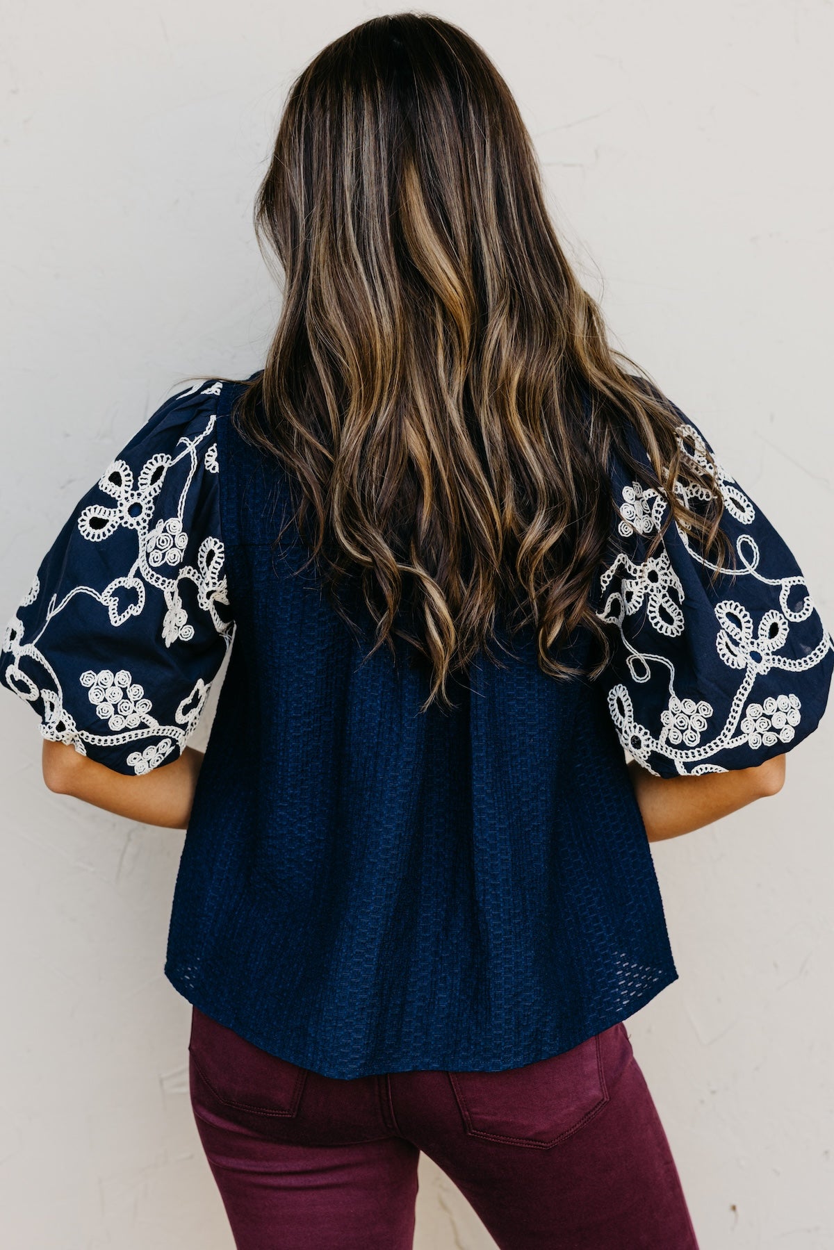 The Delia Embroidered Top