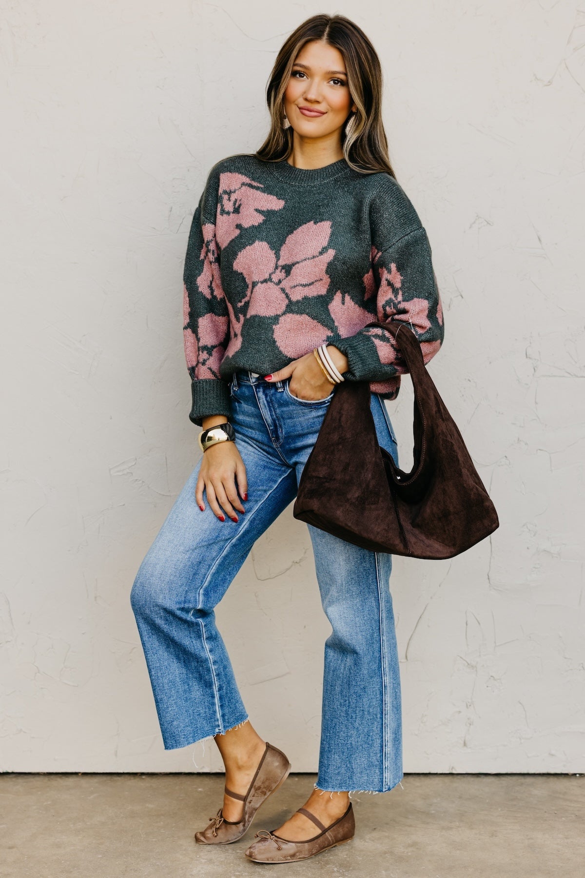 The Miko Floral Sweater