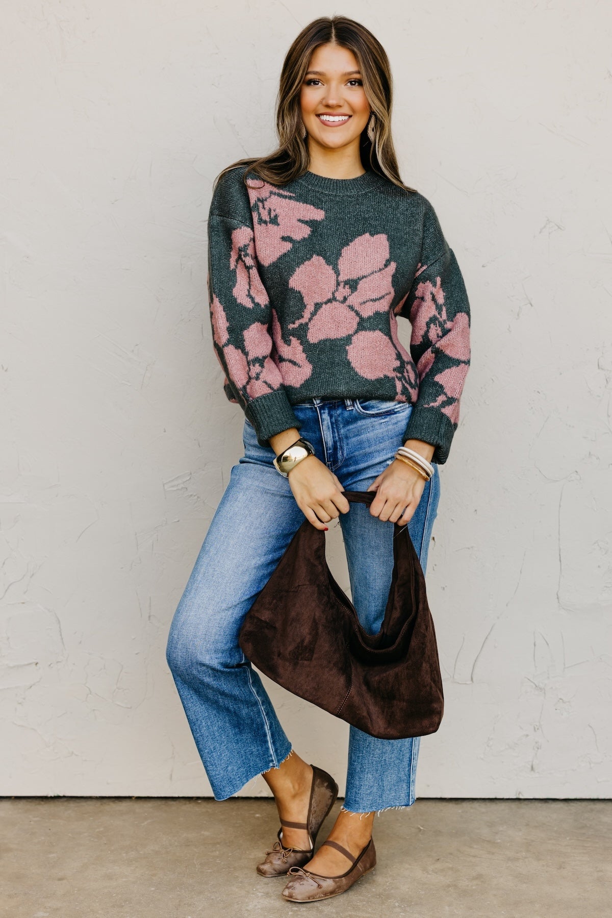The Miko Floral Sweater