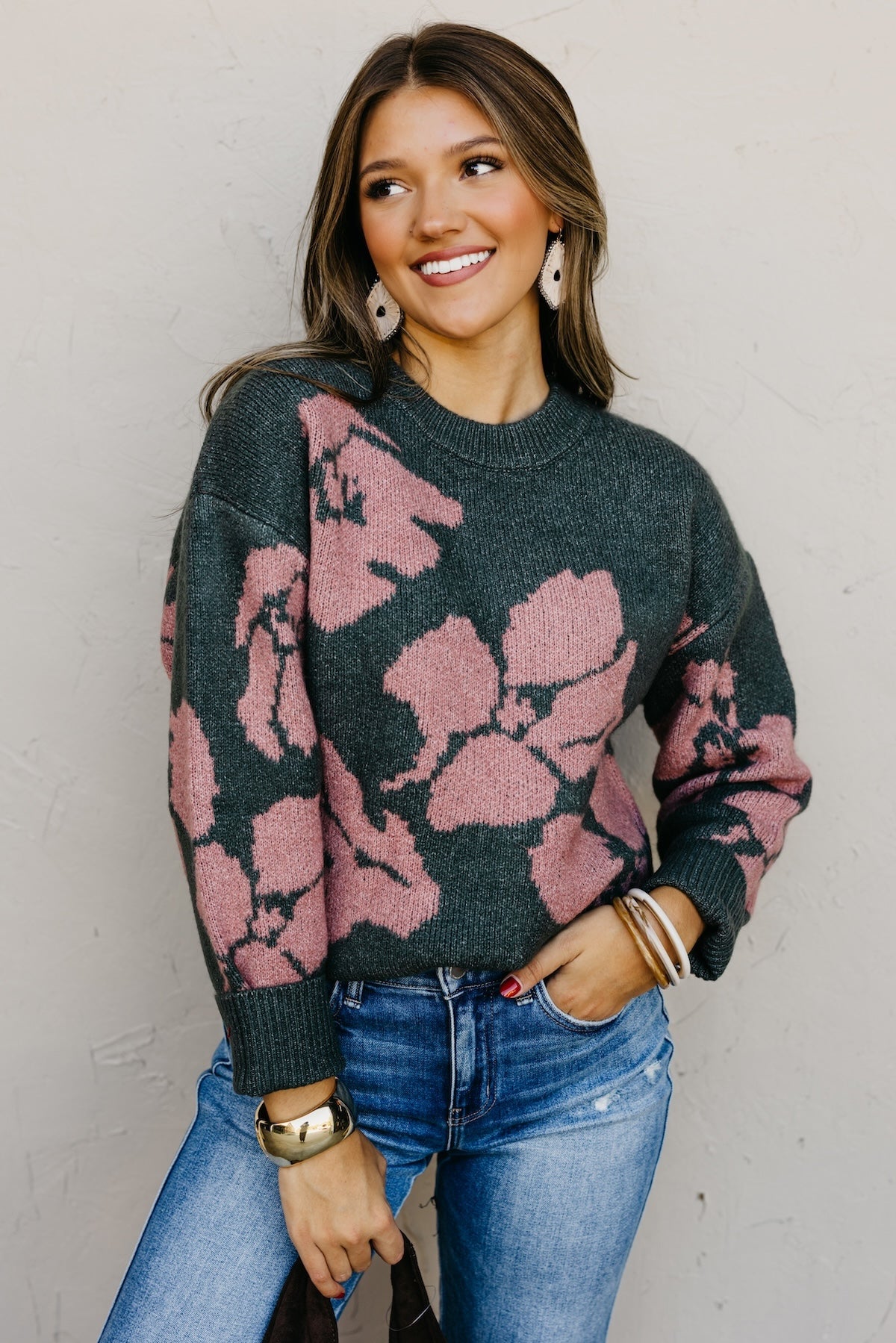 The Miko Floral Sweater