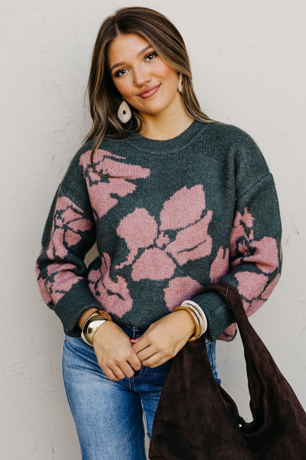 The Miko Floral Sweater
