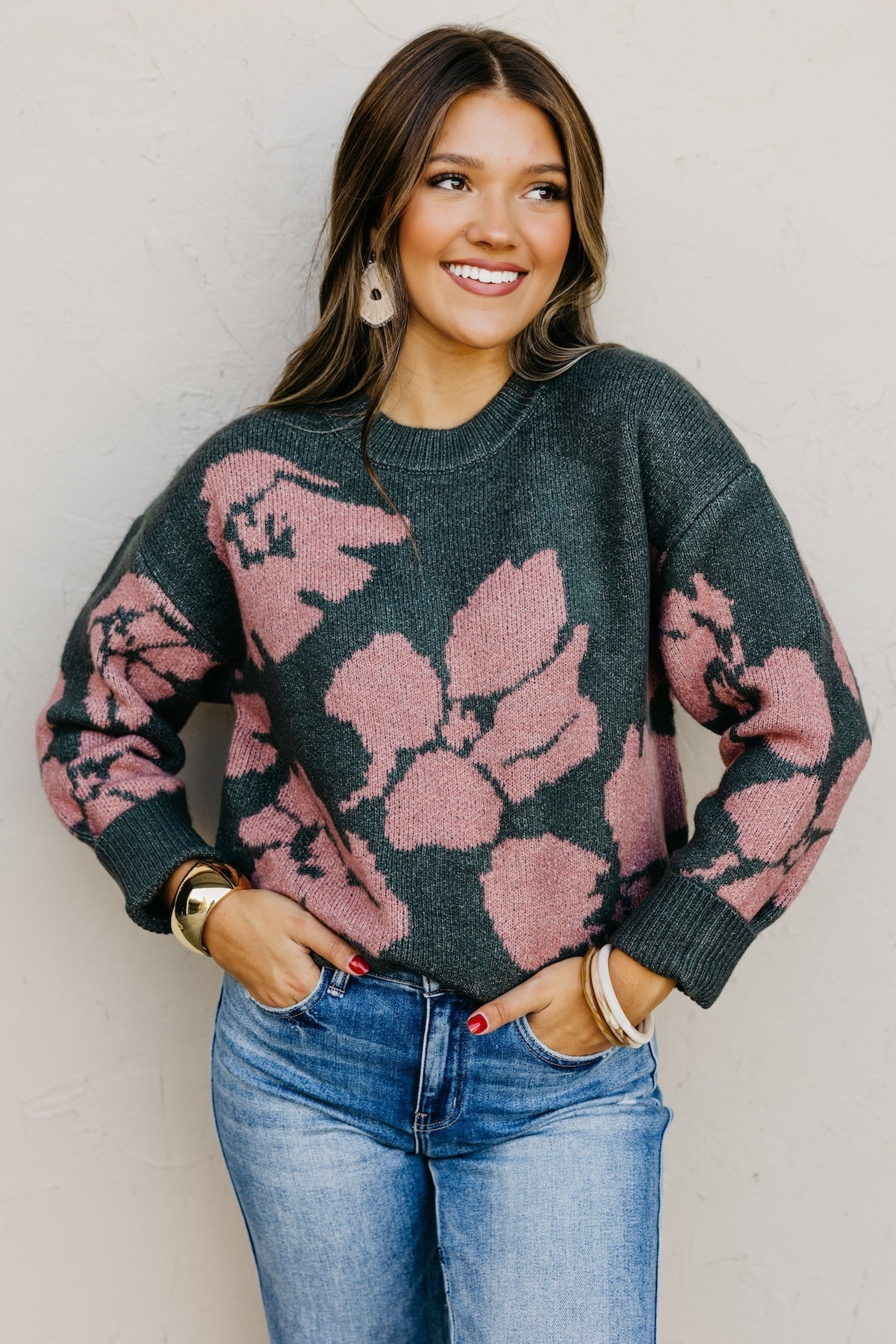 The Miko Floral Sweater