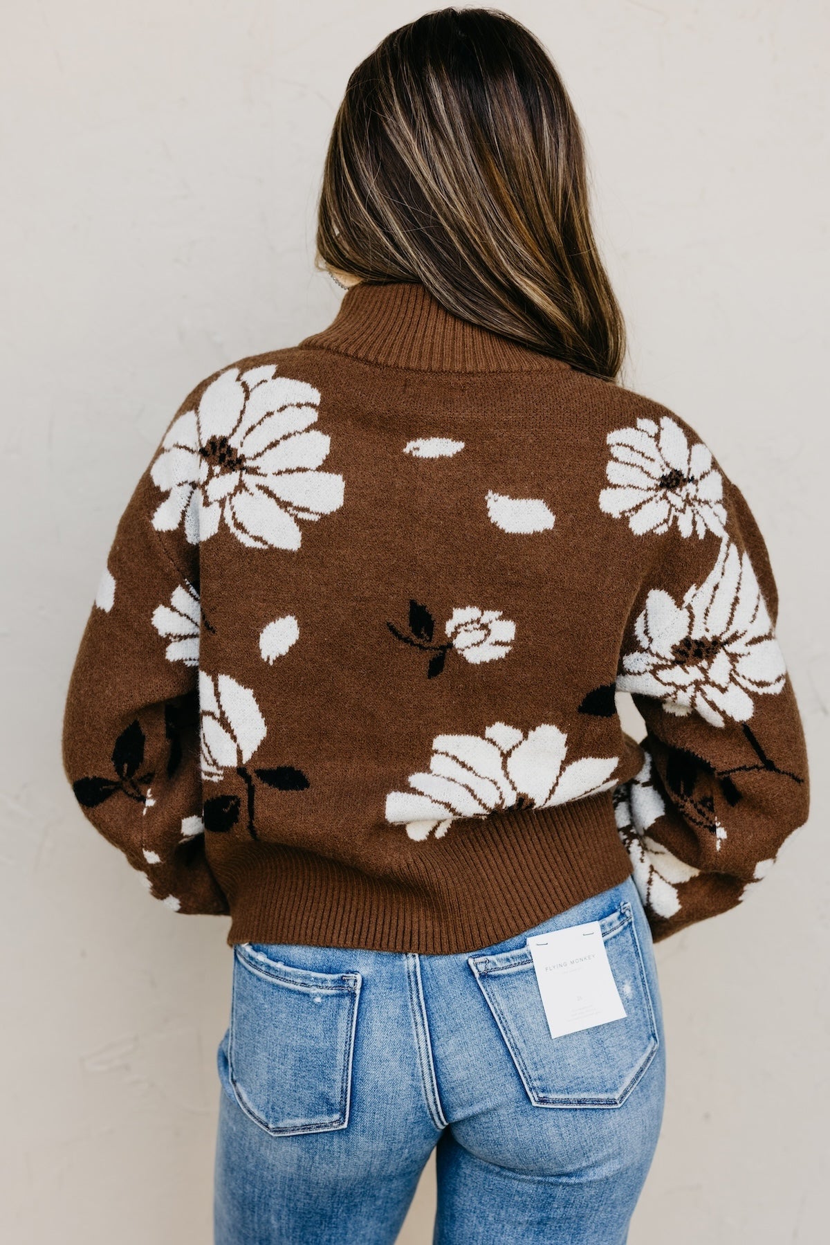 The Sandra Floral Sweater