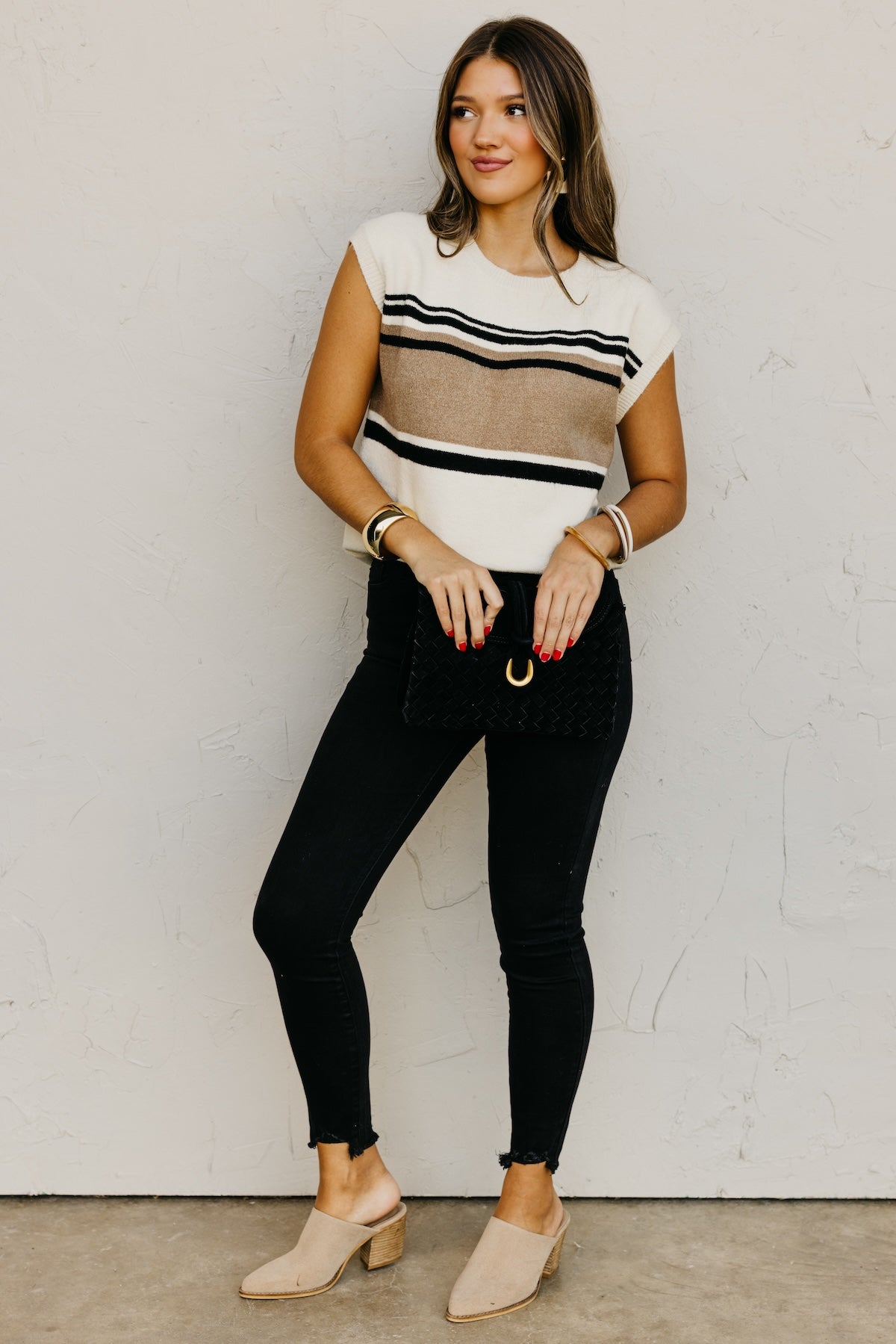 The Ava Striped Sweater