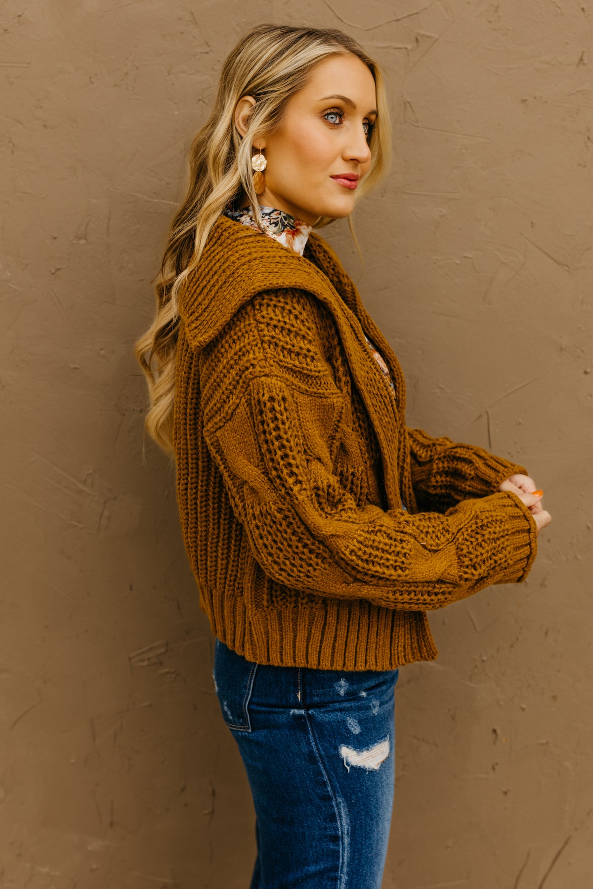 The Lucy Chunky Knit Cable Cardigan  - FINAL SALE