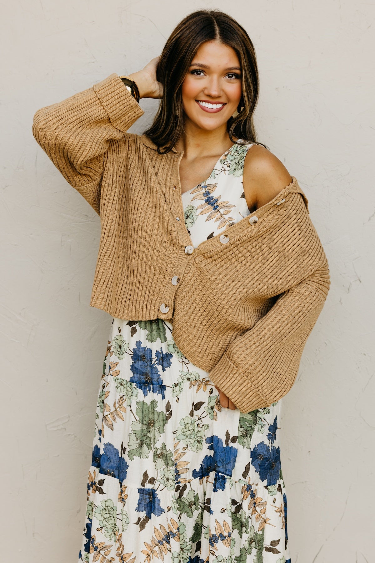 The Darcey Collared Button Down Sweater