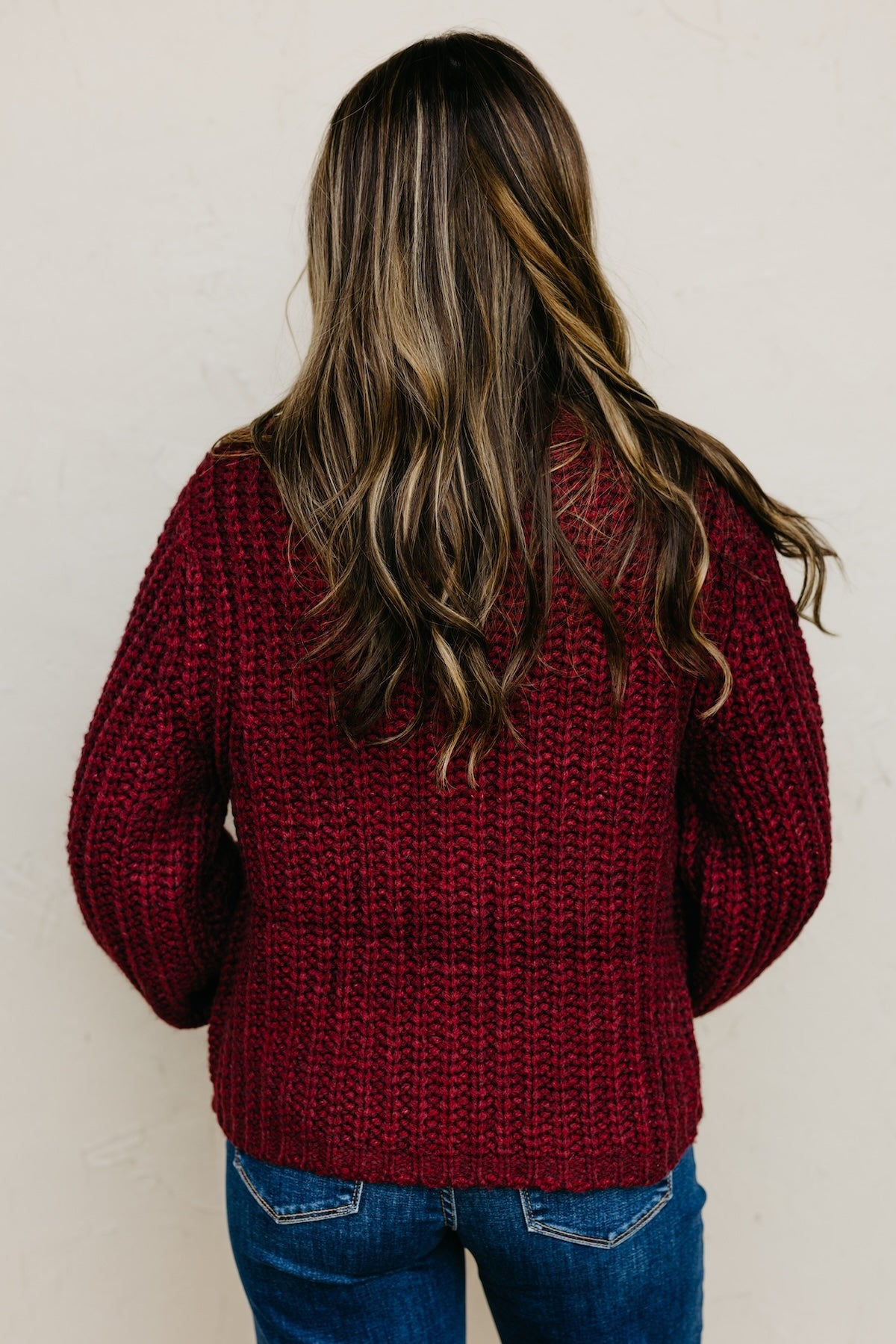 The Norma Chunky Knit Sweater Cardigan
