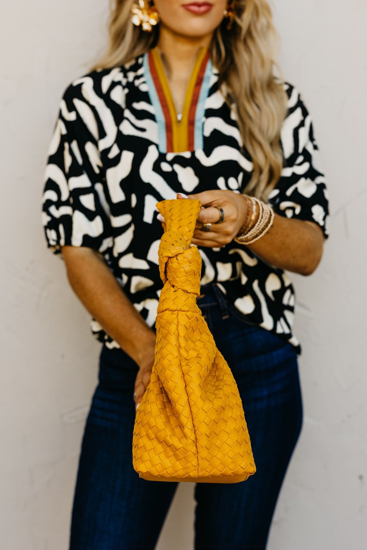 The Magdaline Woven Handbag