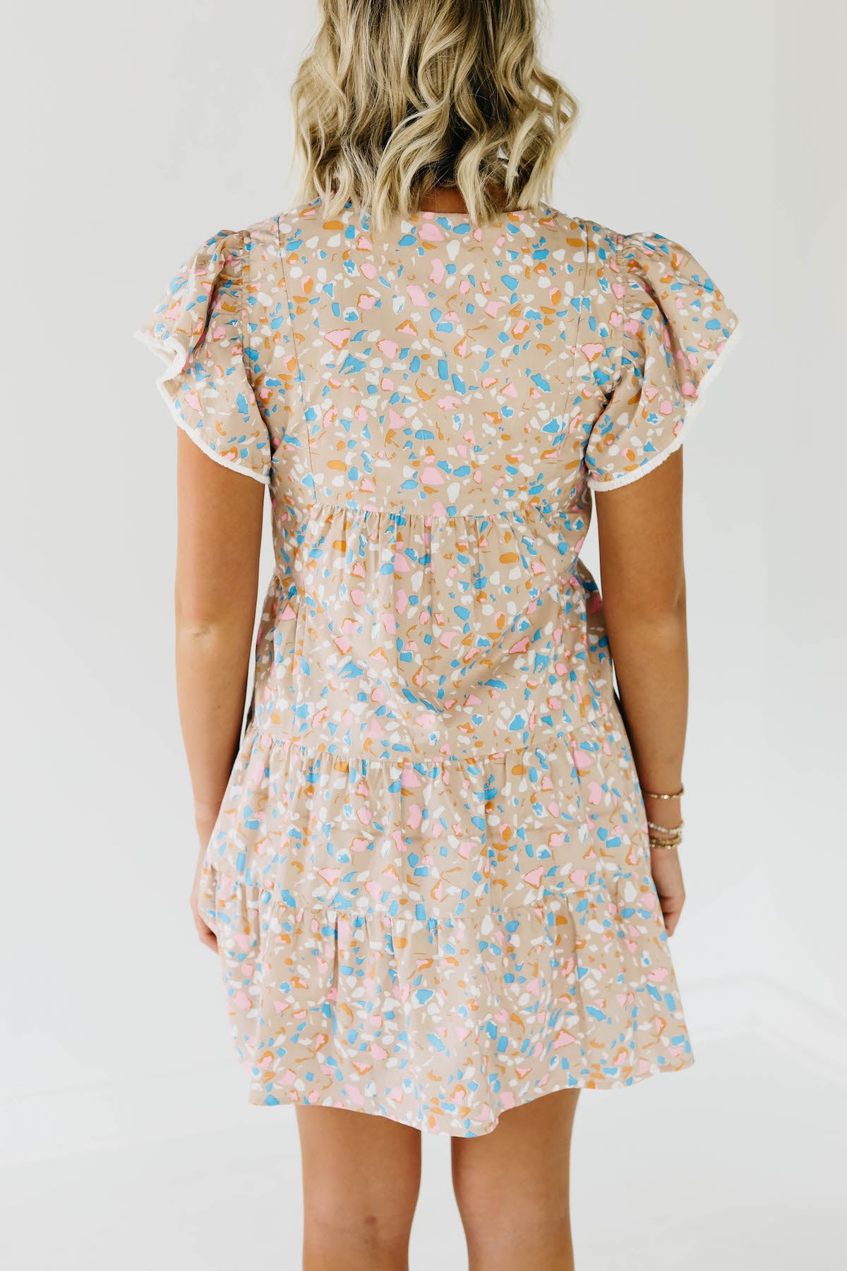 The Elena Tiered Mini Dress