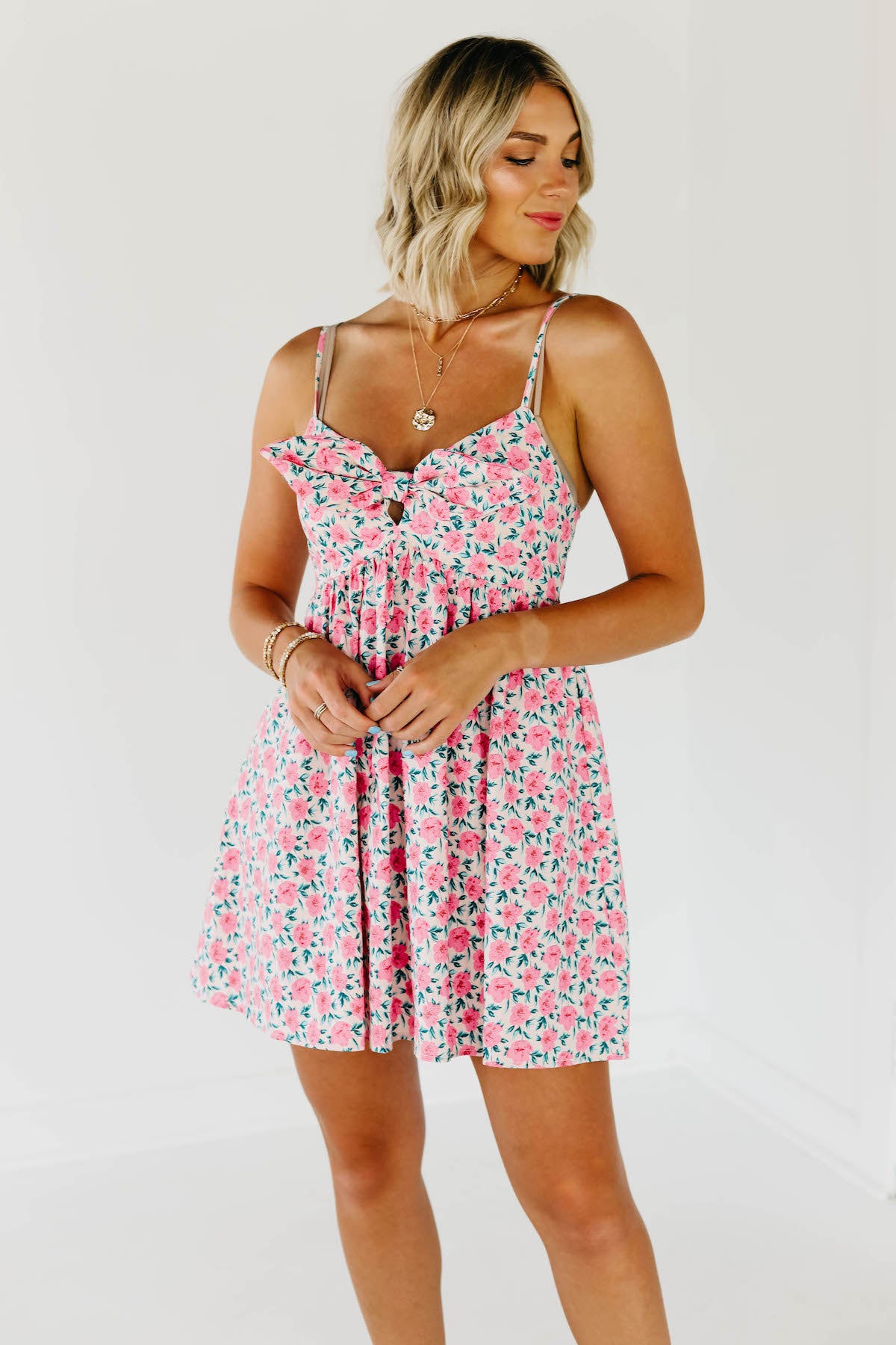 The Kendra Floral Babydoll Dress