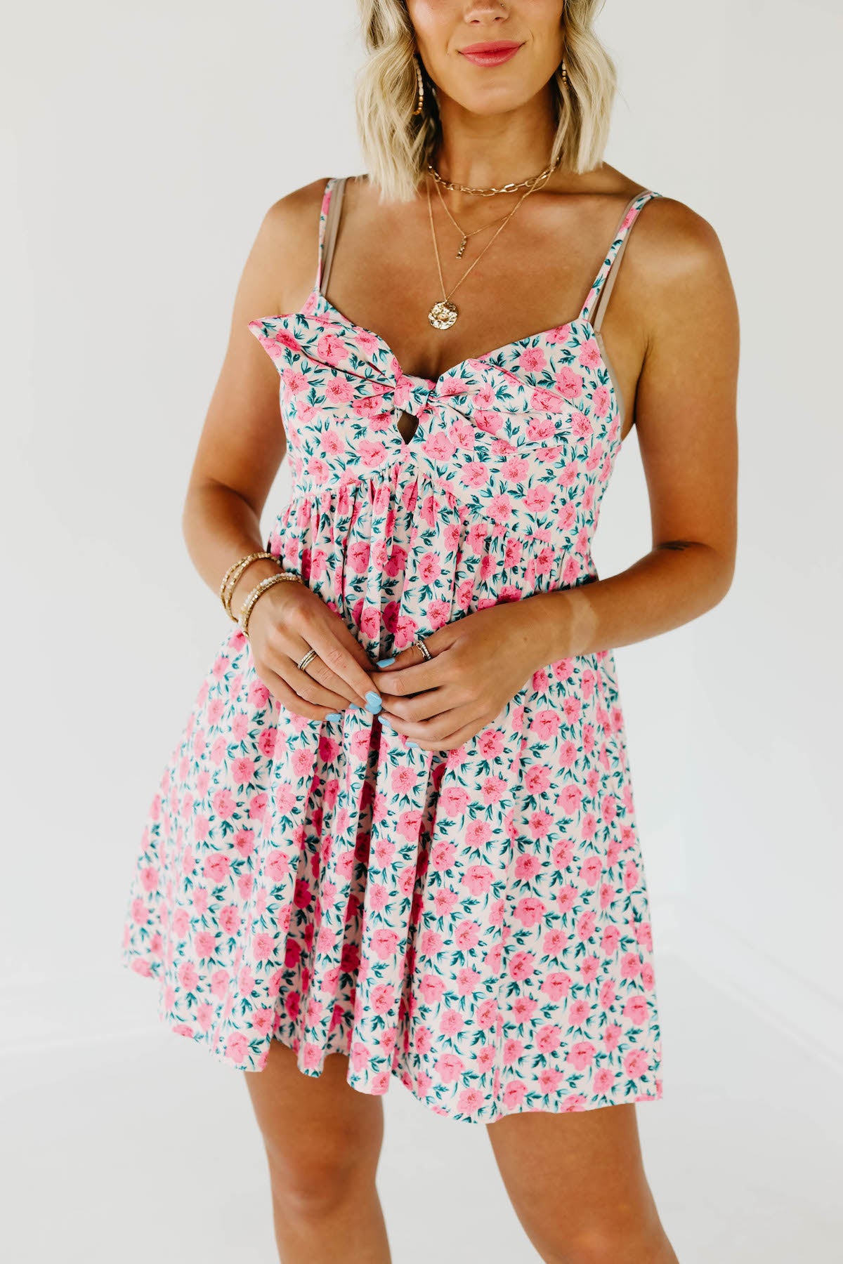 The Kendra Floral Babydoll Dress