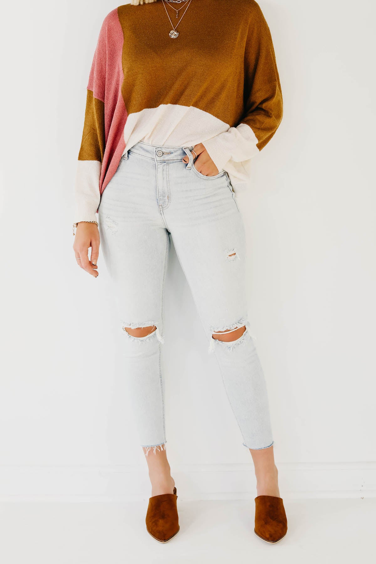 Eunina | The Clara High Rise Skinny Crop