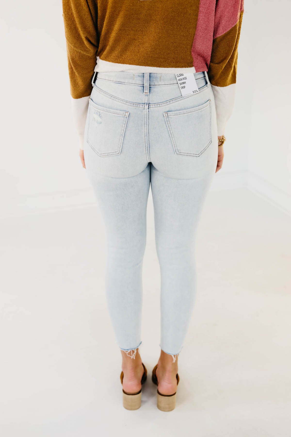 Eunina | The Clara High Rise Skinny Crop