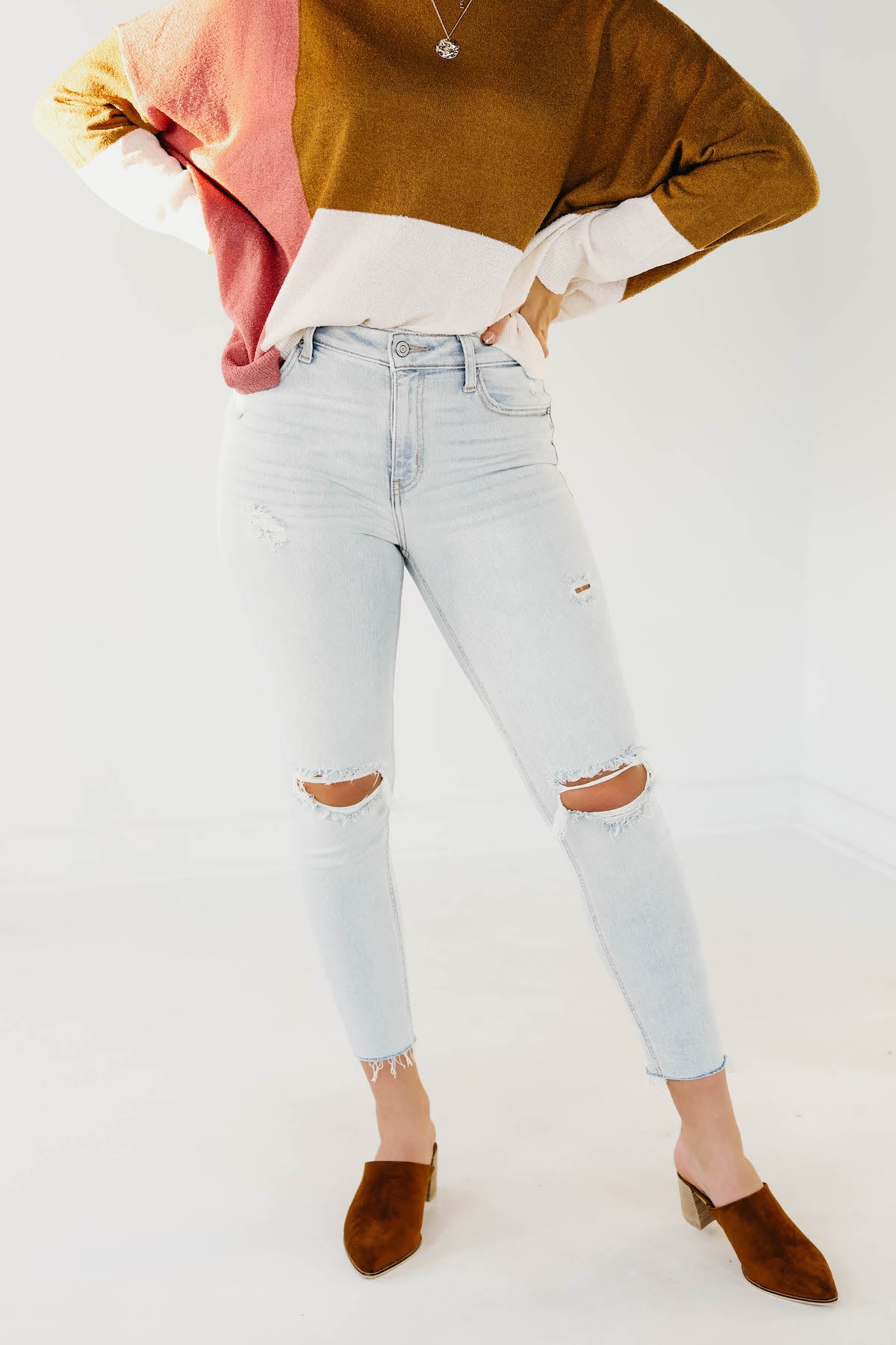 Eunina | The Clara High Rise Skinny Crop