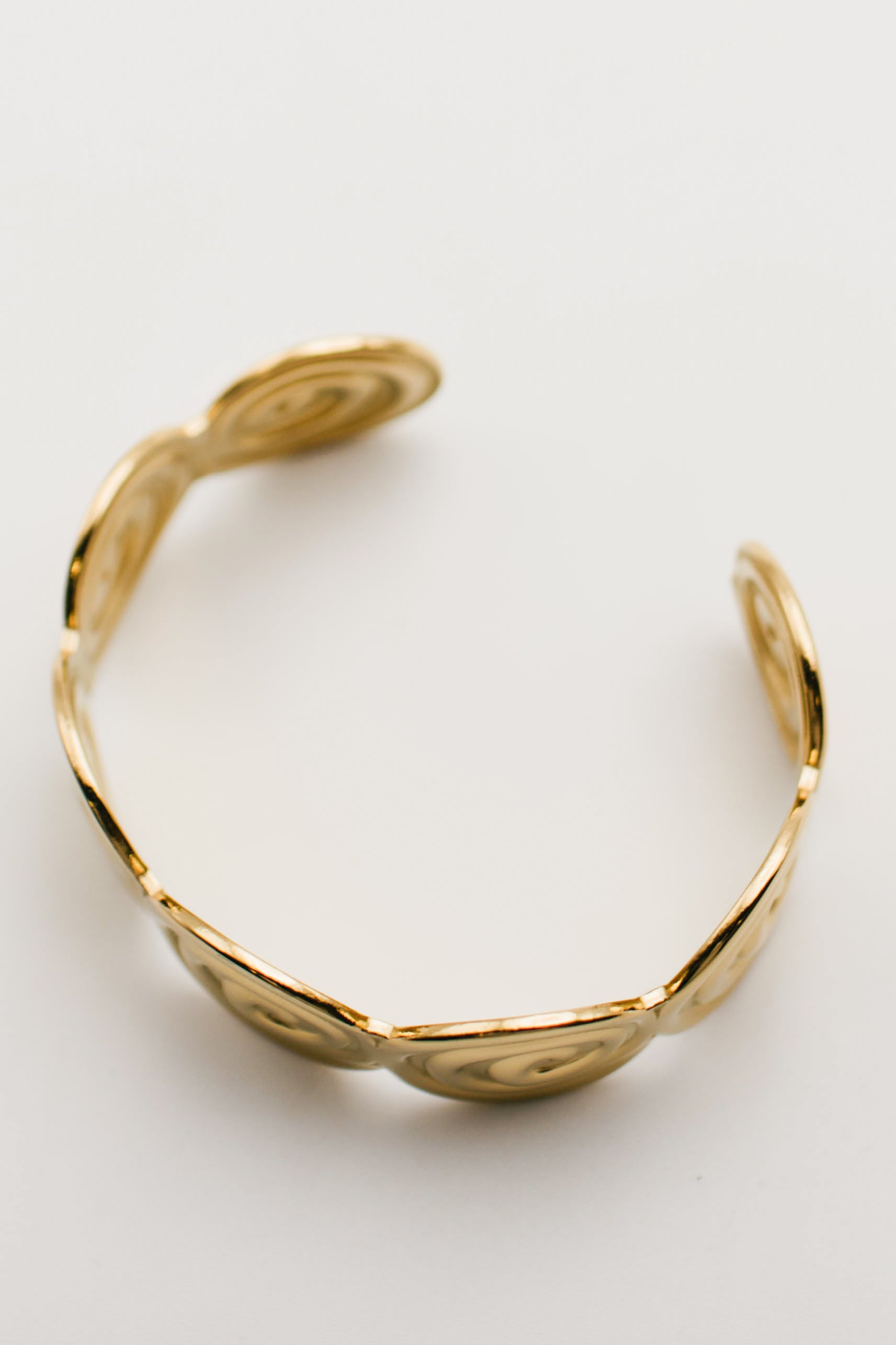 The Izabela Swirl Cuff Bracelet