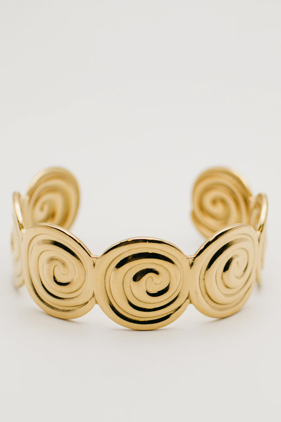 The Izabela Swirl Cuff Bracelet