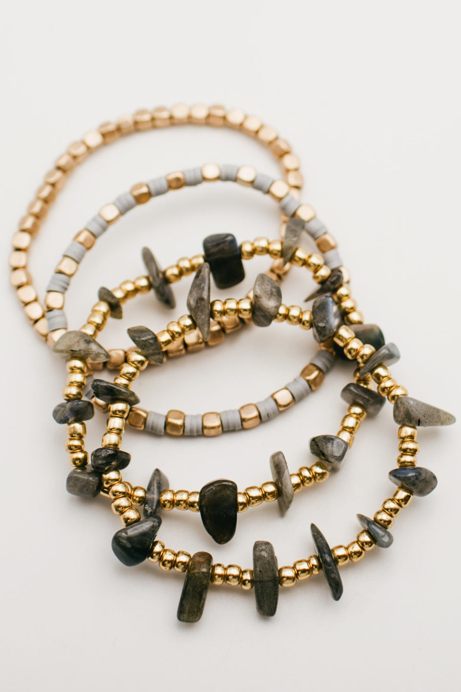 The Sadey Stone Bracelet Set