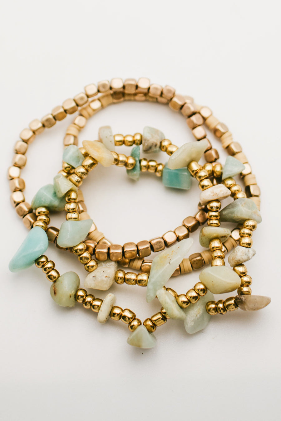 The Sadey Stone Bracelet Set