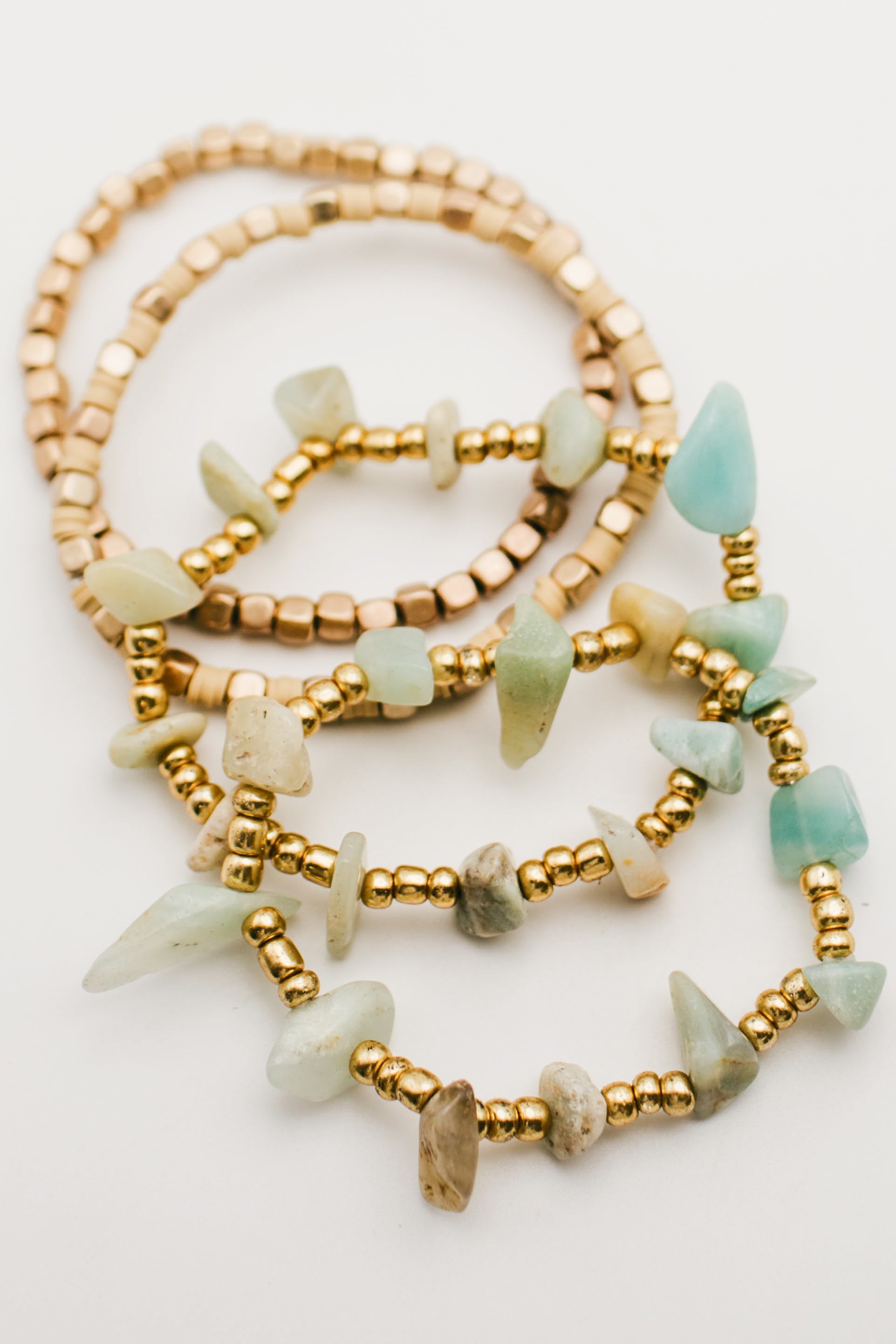 The Sadey Stone Bracelet Set