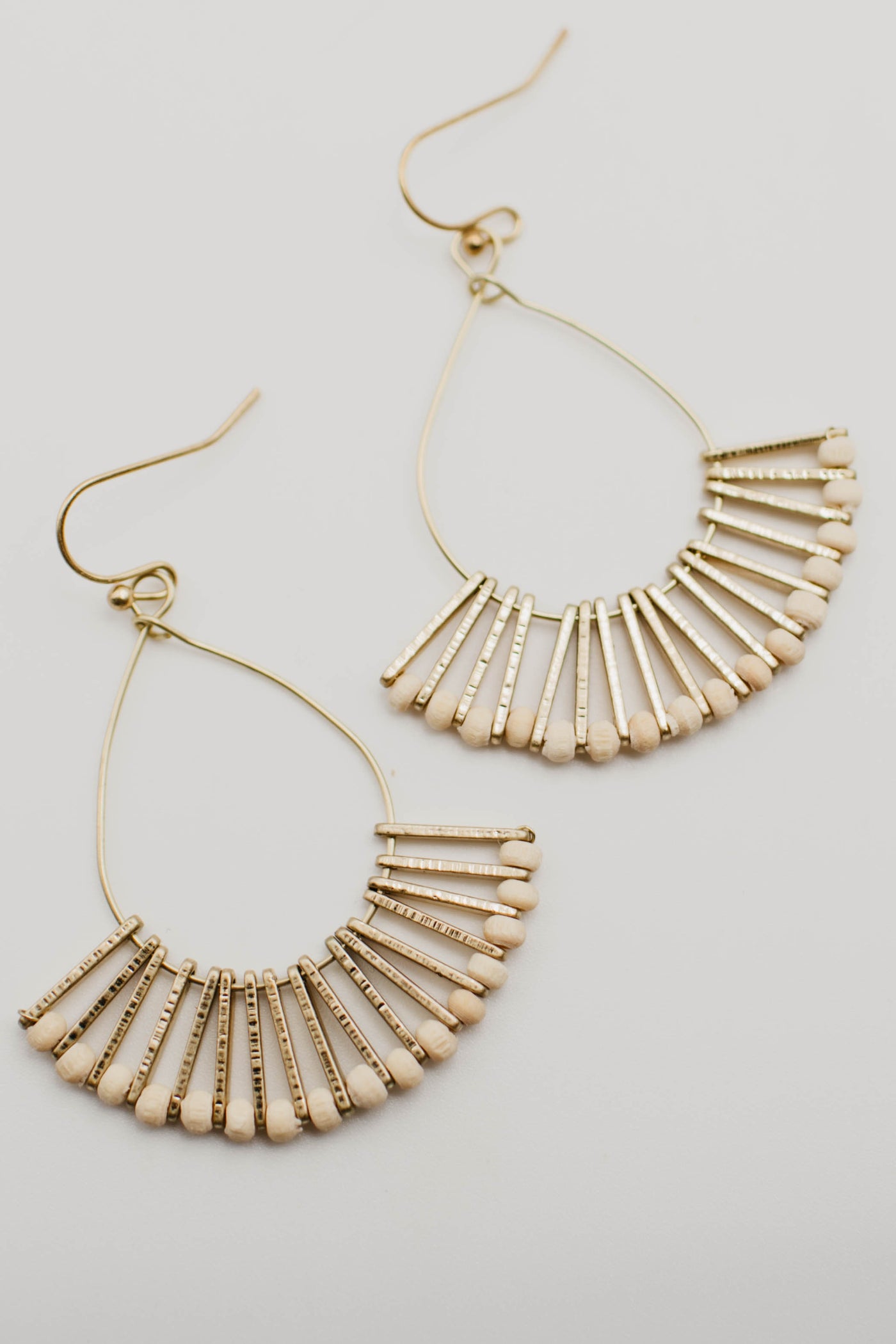 The Trina Teardrop Fan Earring