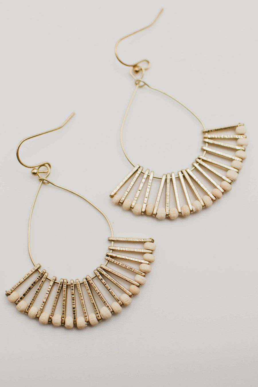 The Trina Teardrop Fan Earring