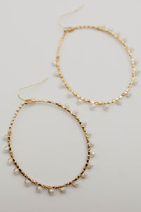 The Louis Faceted Bead Dangle Earring
