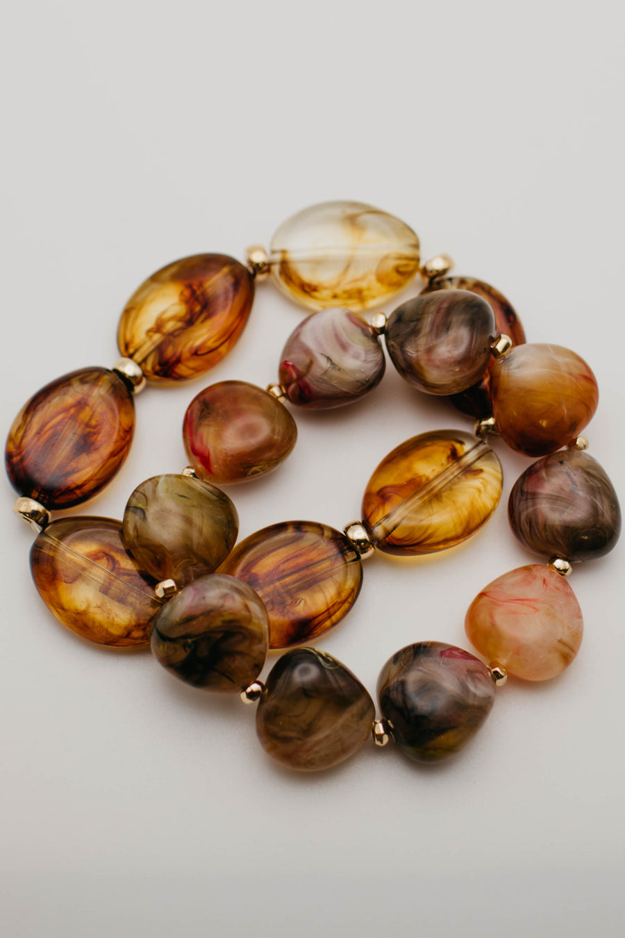The Peggy Gemstone Bracelet Set